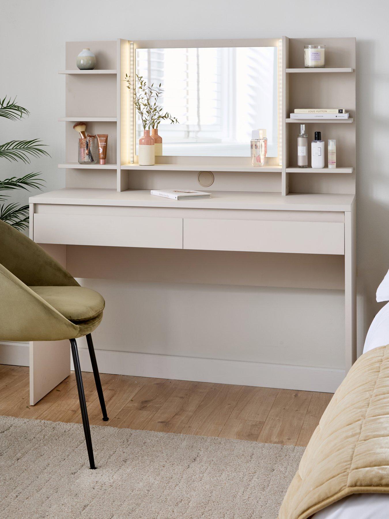 the-very-collection-lisson-lit-dressing-table-with-mirrornbsp--oatmeal-fscreg-certified