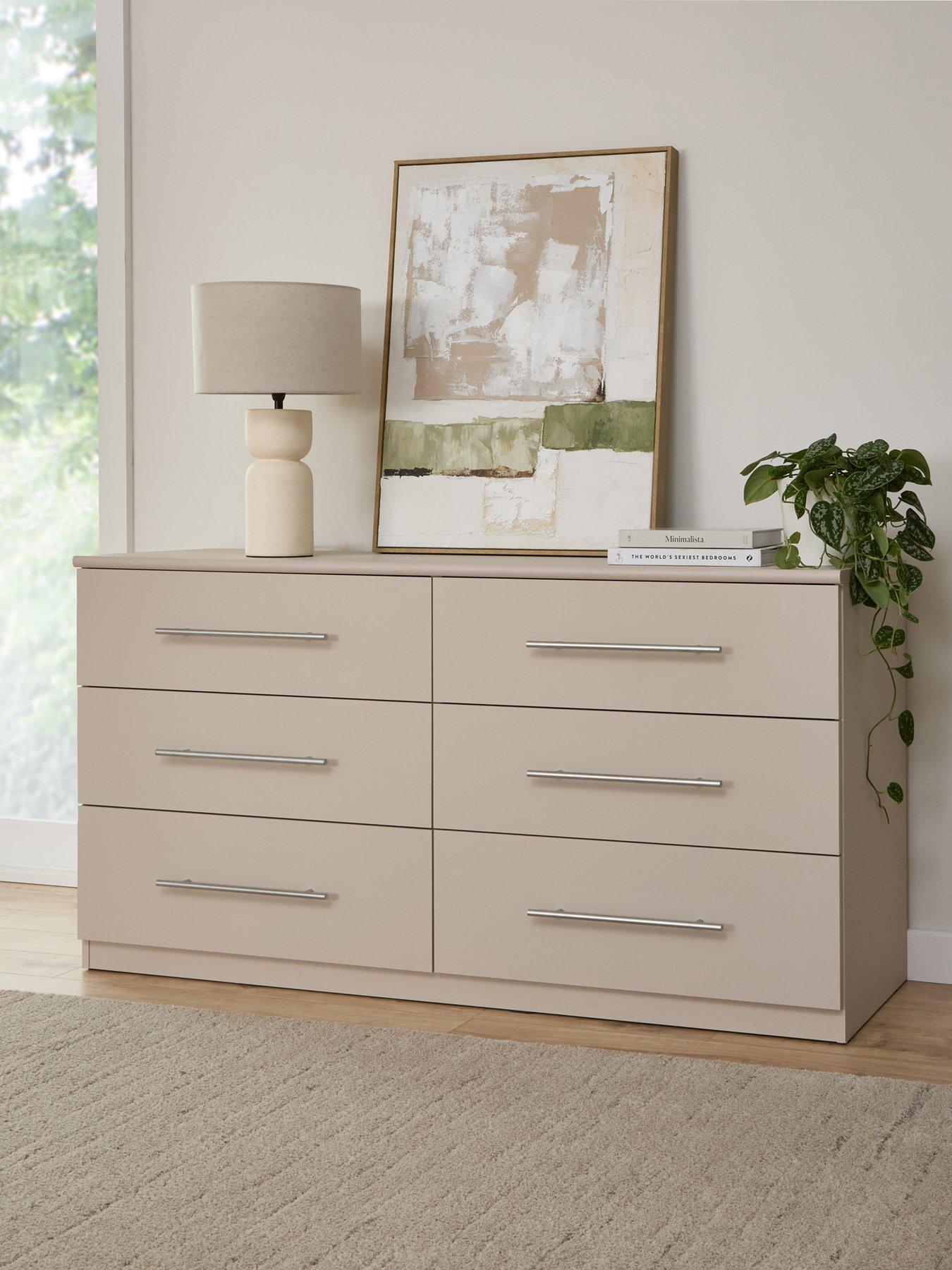 The Very Collection Prague 6 Drawer Chest - Oatmeal - FSC® Certified