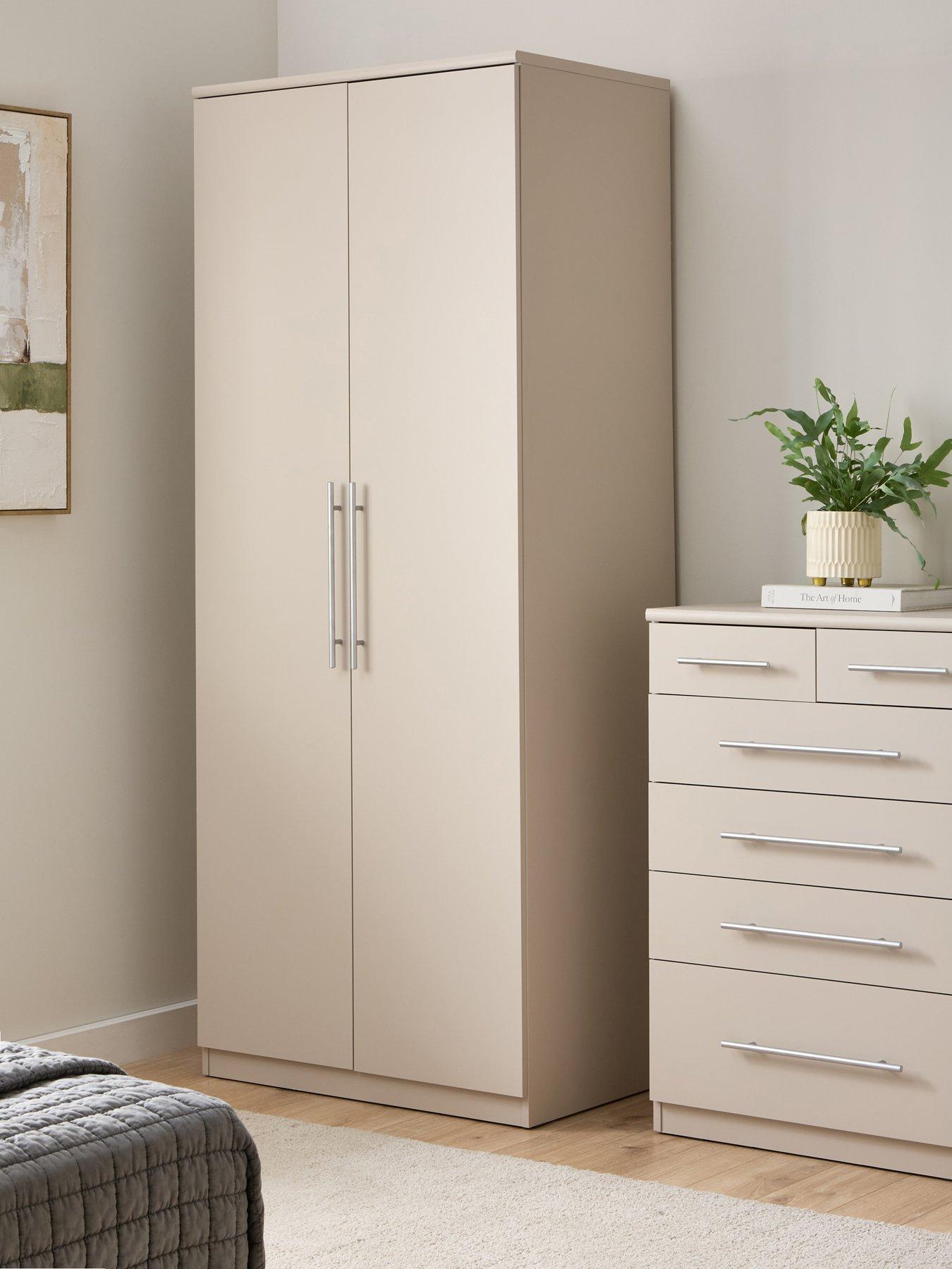 Very Home Prague 2 Door Wardrobe