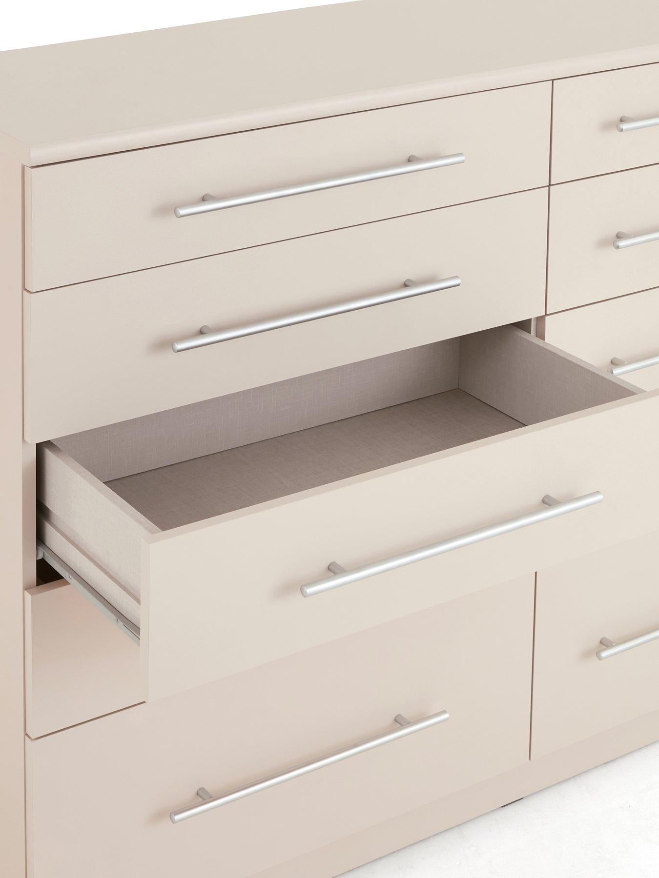 Image 5 of 7 of The Very Collection Prague Graduated 5 +&nbsp;5 Chest - Oatmeal - FSC&reg; Certified