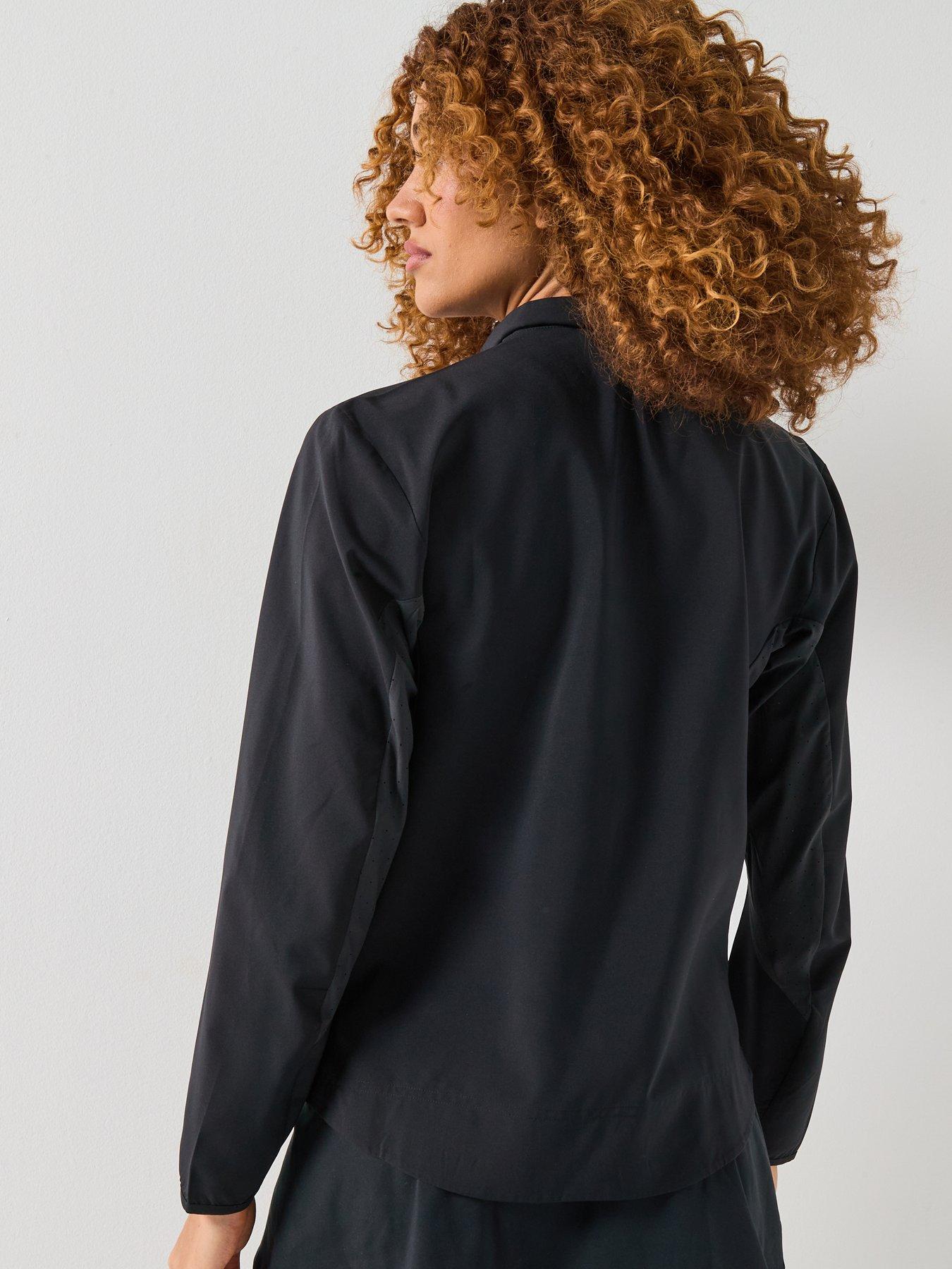  image of adidas-womens-running-adizero-essentials-jacket-black