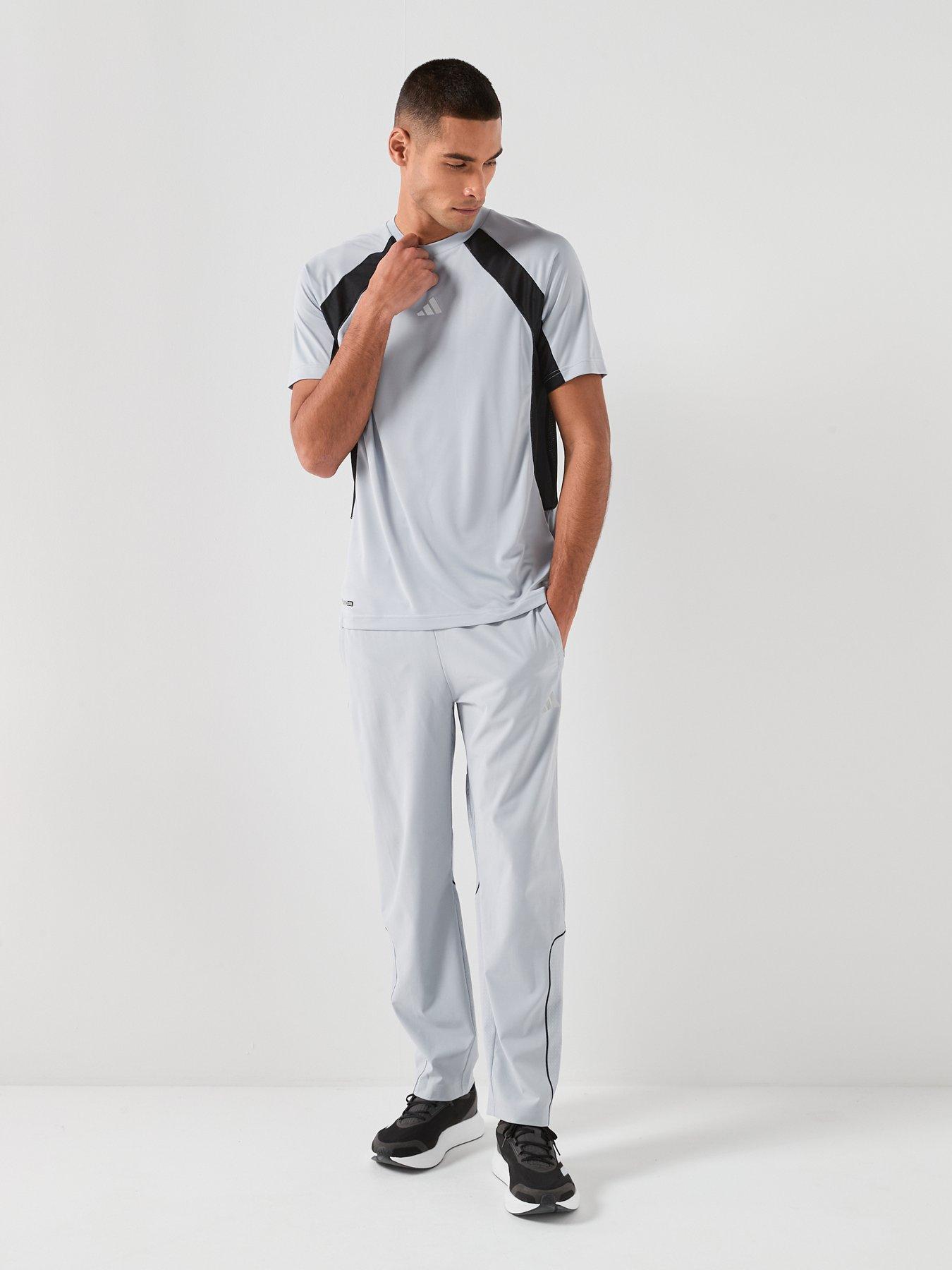 Image 3 of 5 of adidas Mens Training Tech ClimaCool T-Shirt - Grey