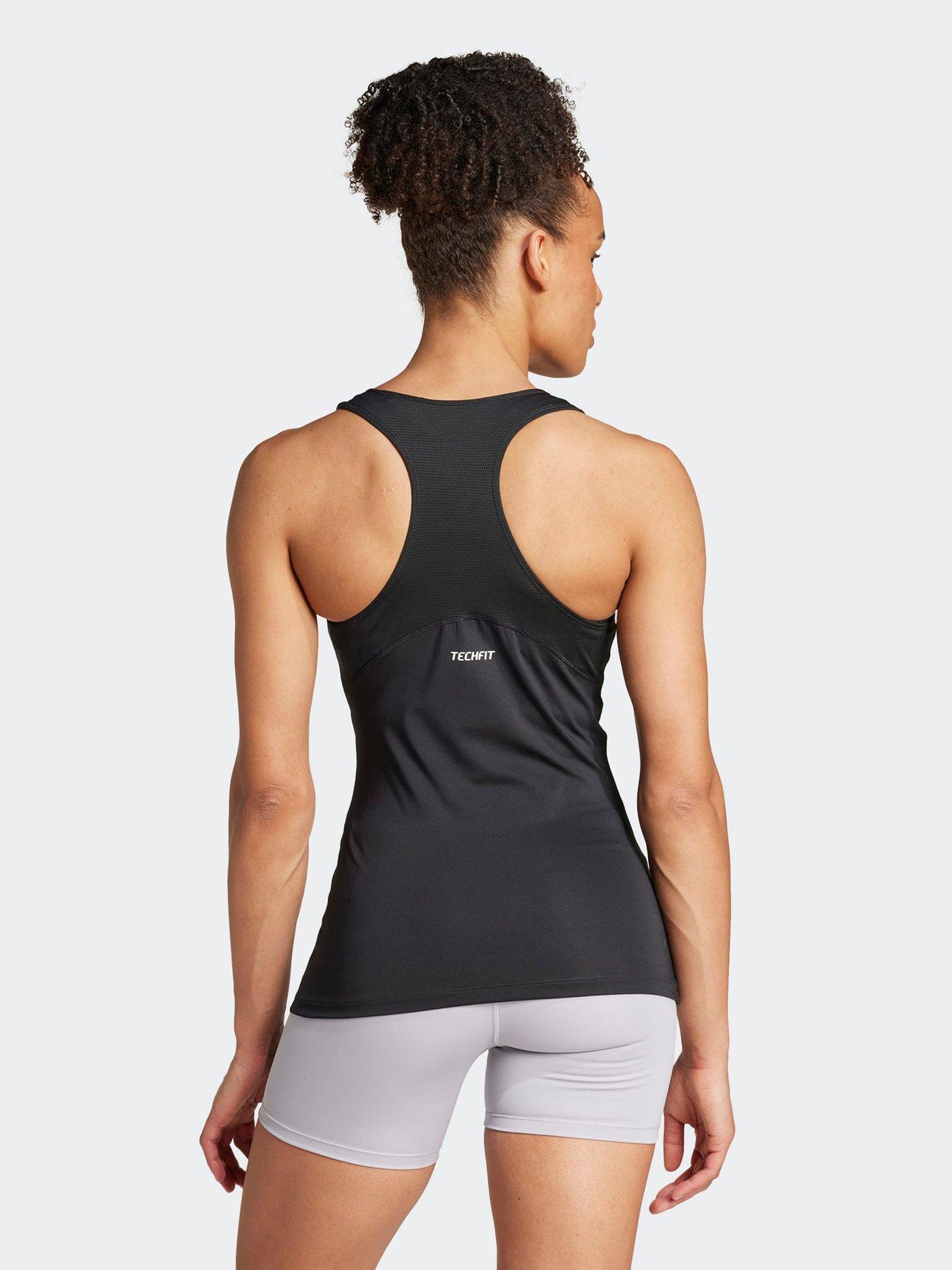  image of adidas-womens-training-techfit-tank-black