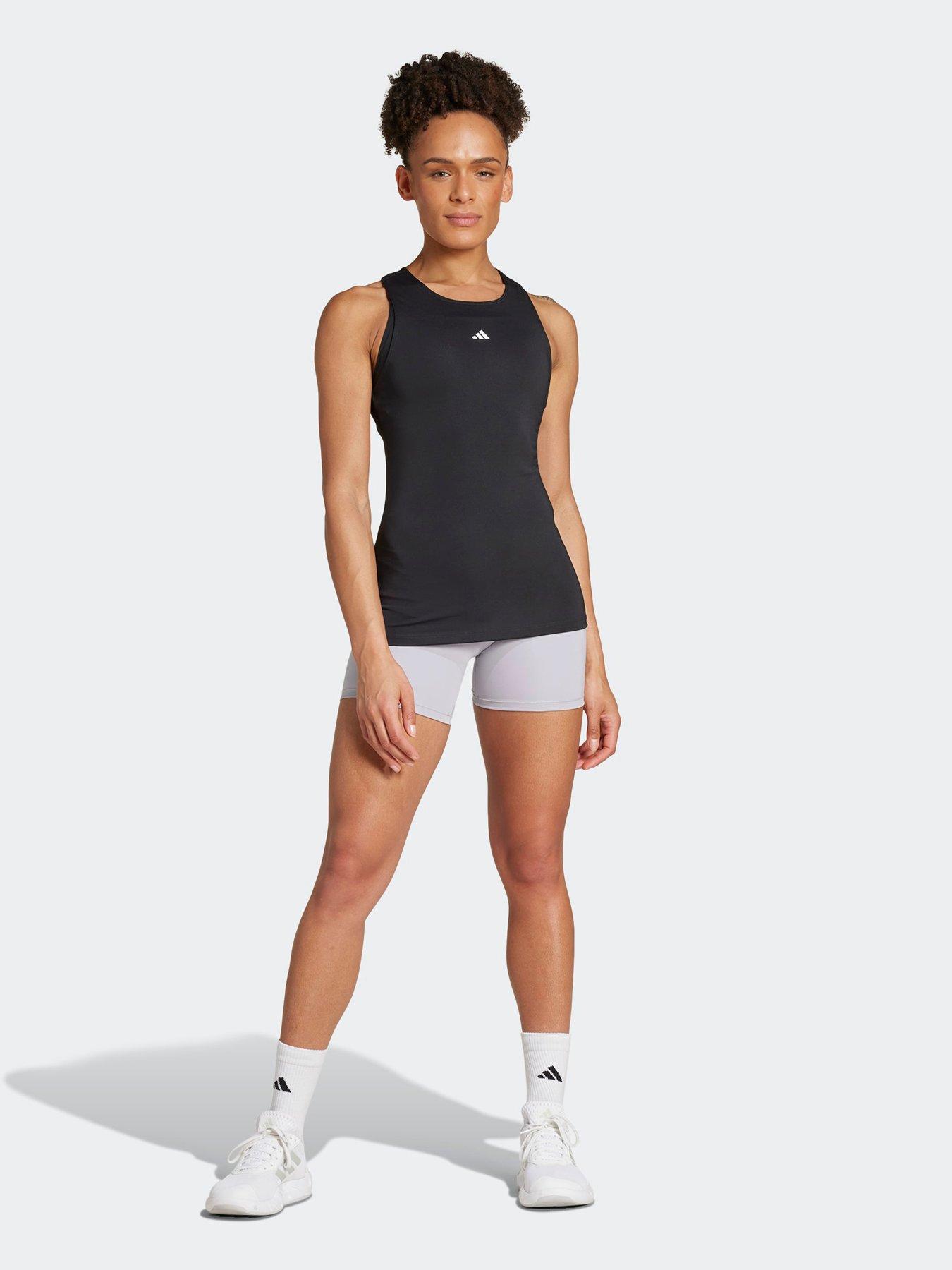  image of adidas-womens-training-techfit-tank-black