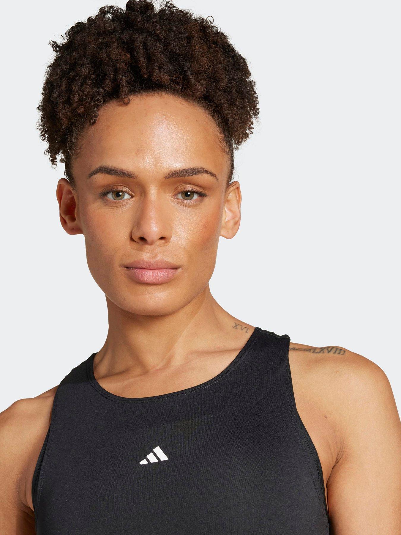  image of adidas-womens-training-techfit-tank-black
