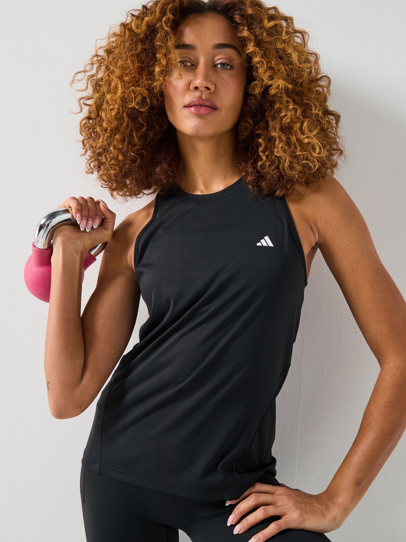 adidas Womens Training Designed 4 Training Tank - Black