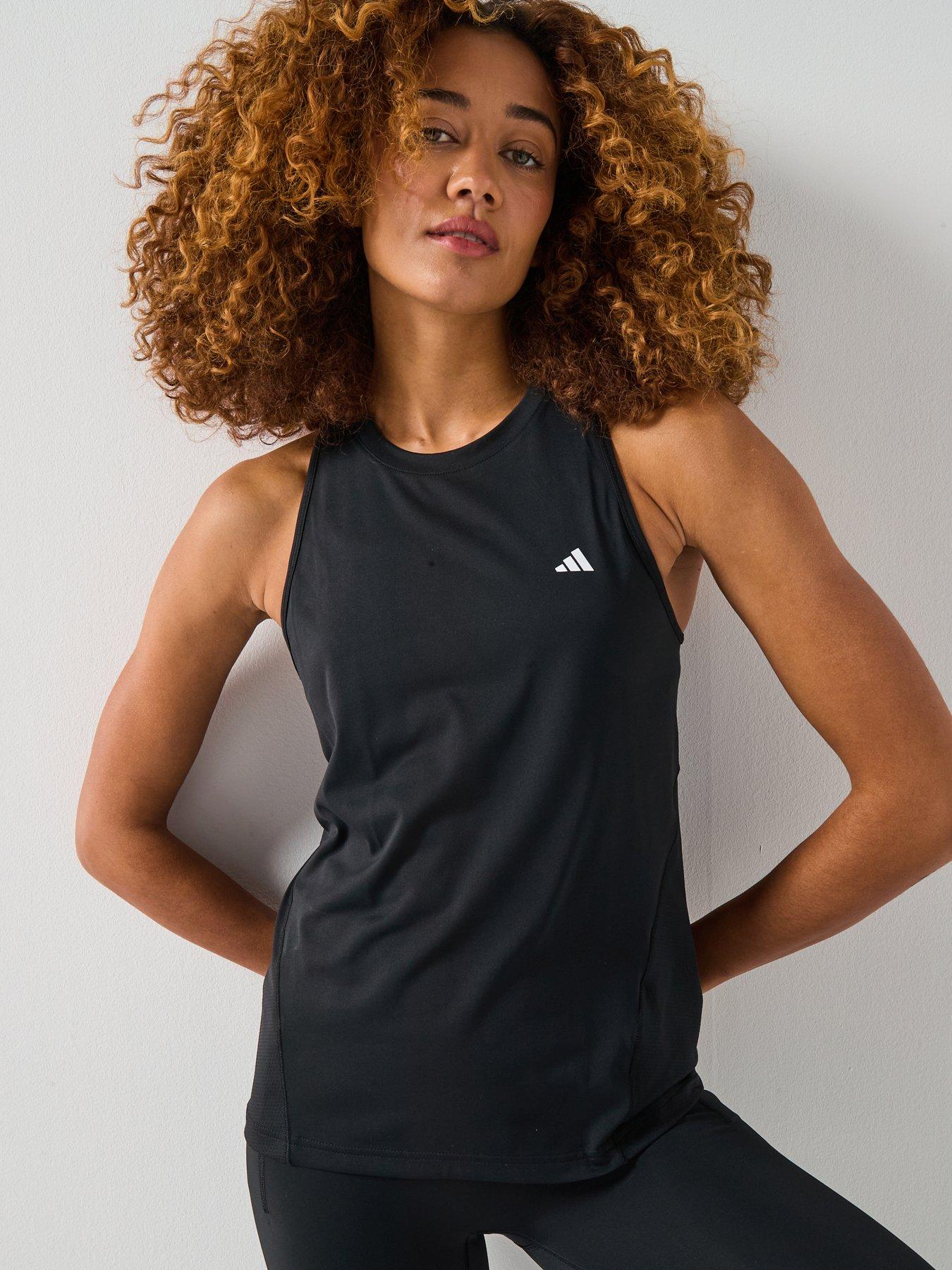  image of adidas-womens-training-designed-4-training-tank-black