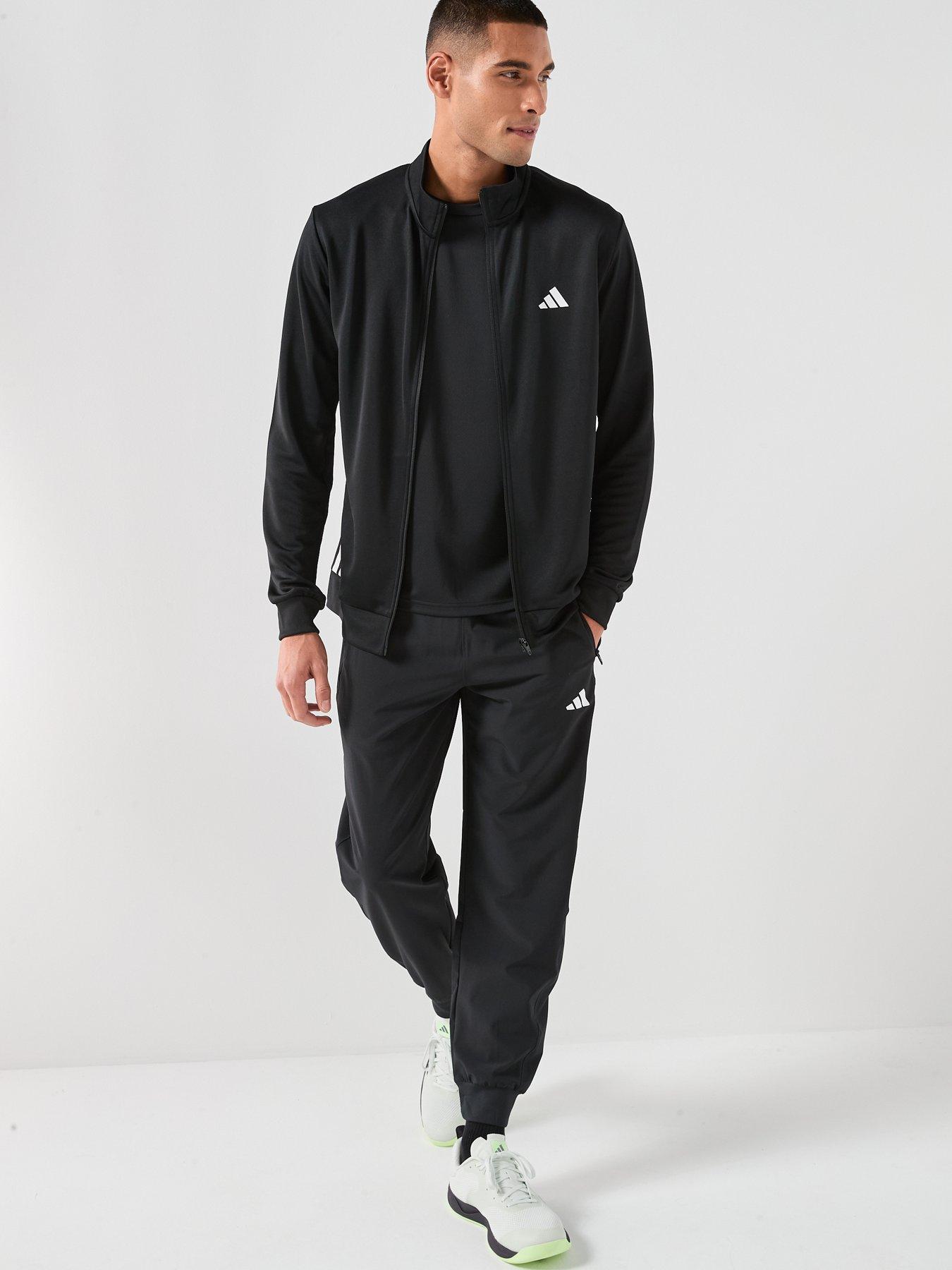  image of adidas-mens-training-workout-essentials-track-top-black