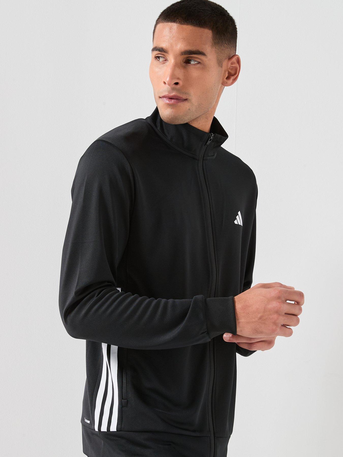  image of adidas-mens-training-workout-essentials-track-top-black