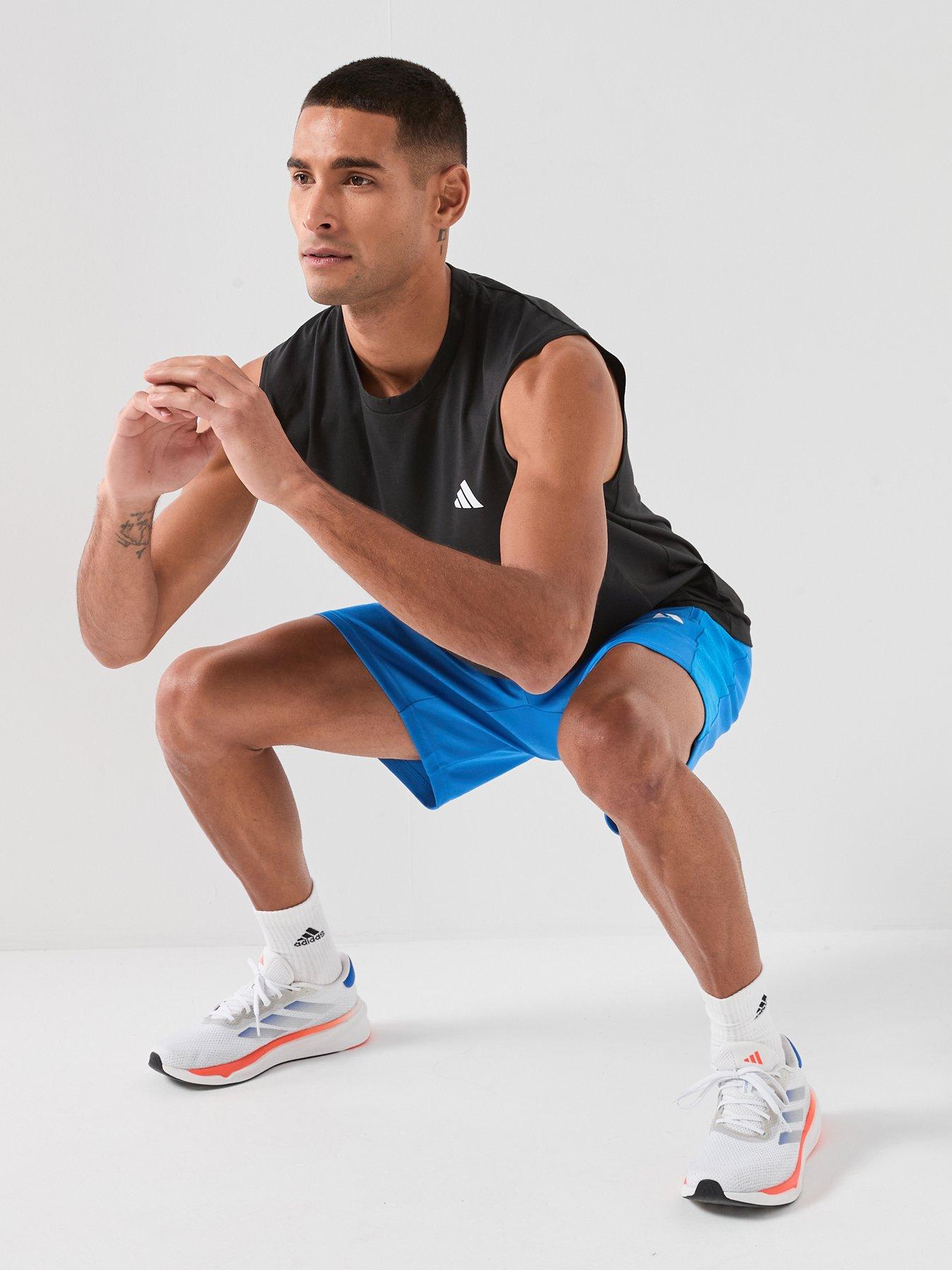  image of adidas-mens-training-workout-essentials-tank-black