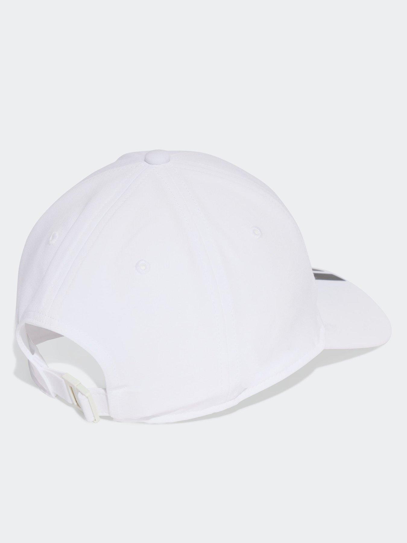  image of adidas-unisex-training-climacool-3-stripes-essentials-cap-white