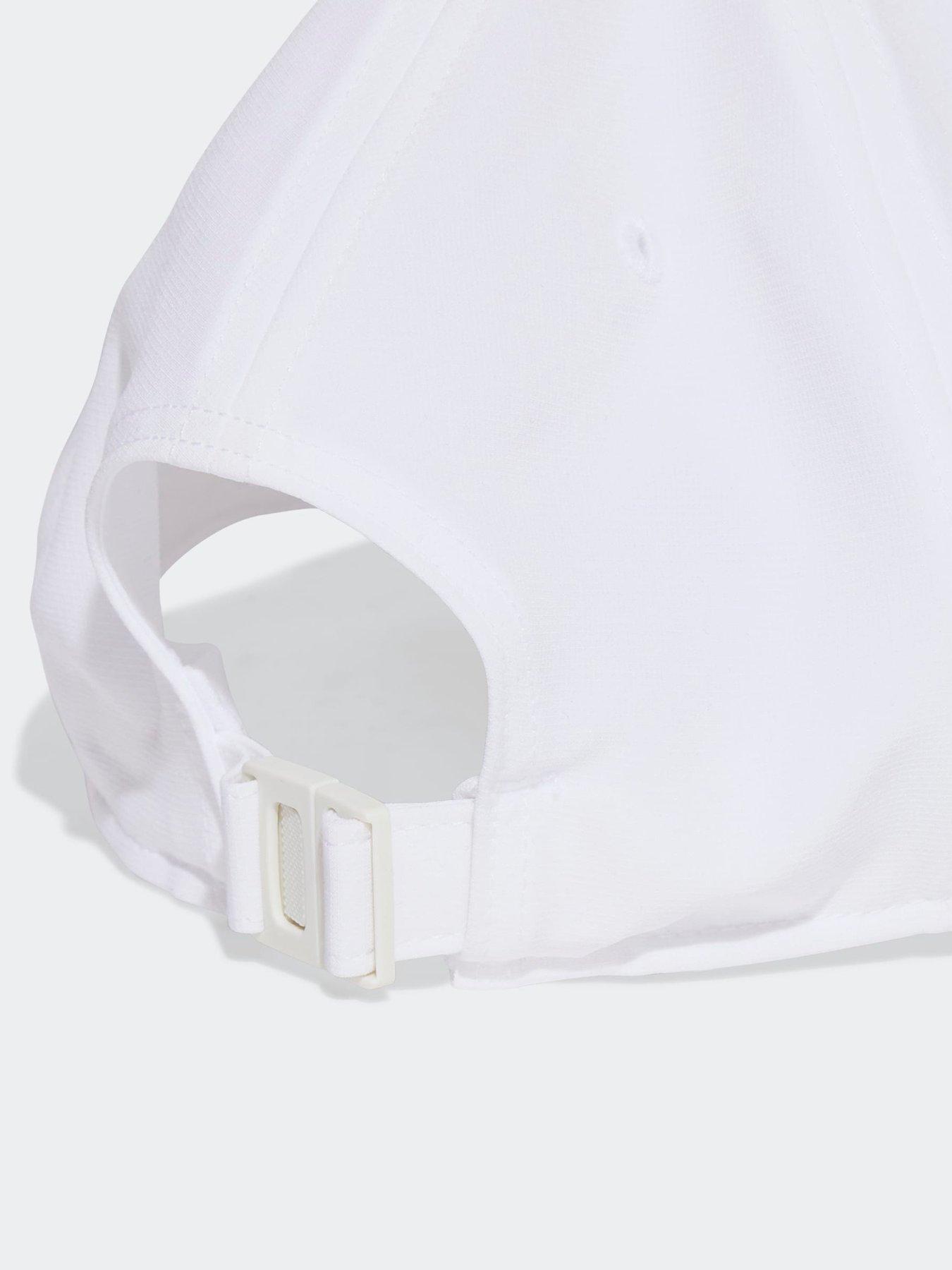  image of adidas-unisex-training-climacool-3-stripes-essentials-cap-white