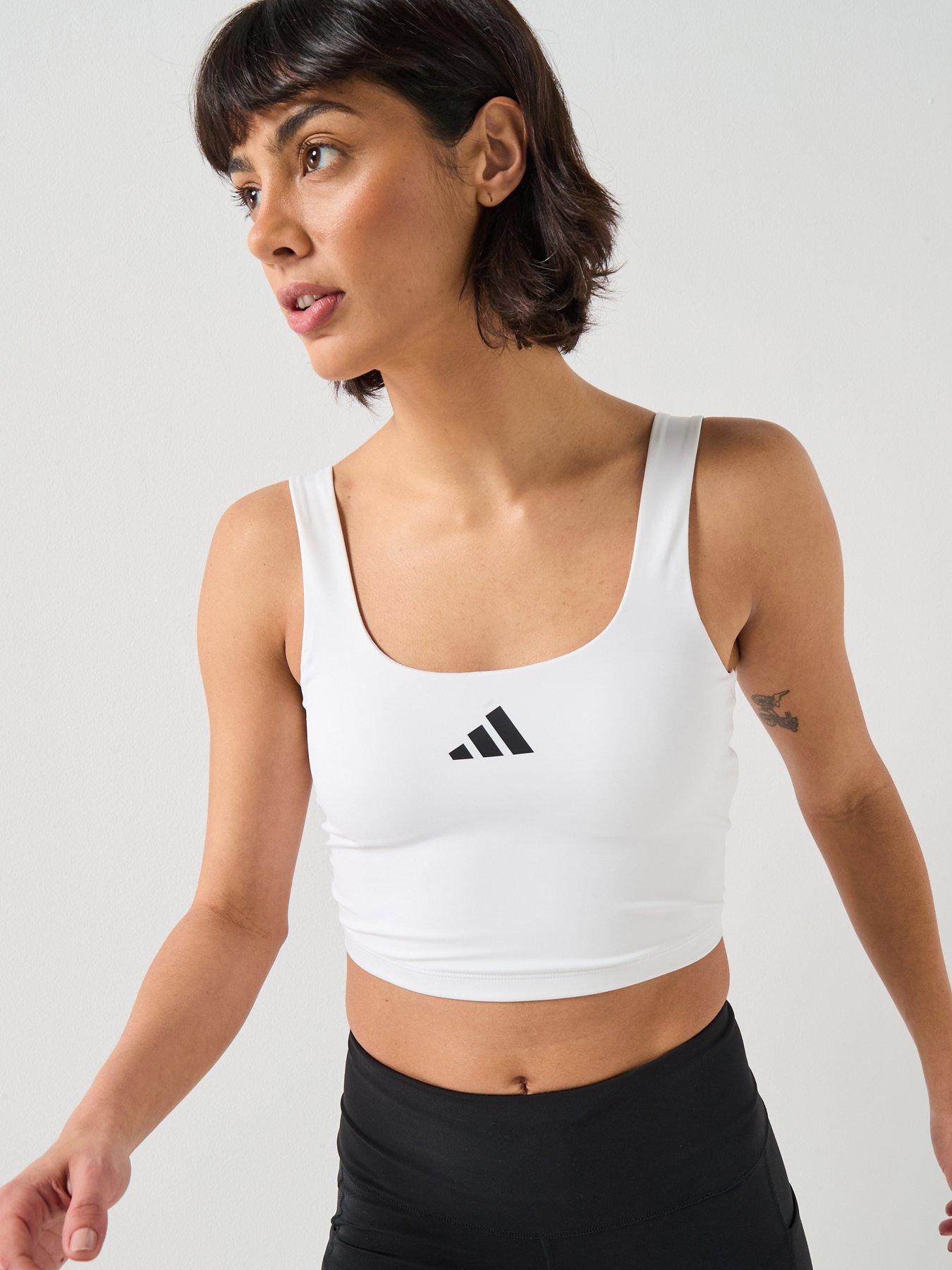  image of adidas-womens-training-power-tank-white