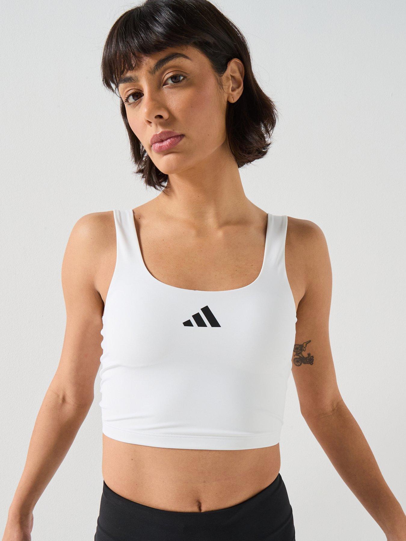  image of adidas-womens-training-power-tank-white