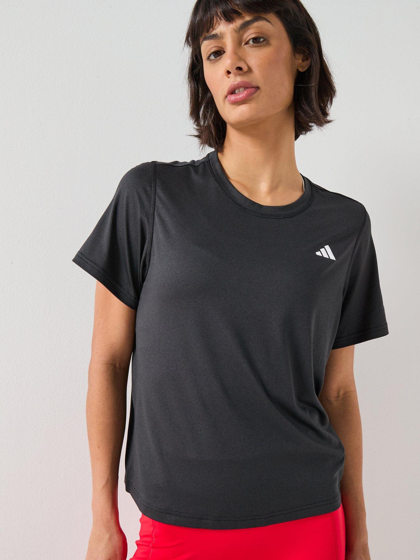  image of adidas-womens-training-workout-essentials-t-shirt-black