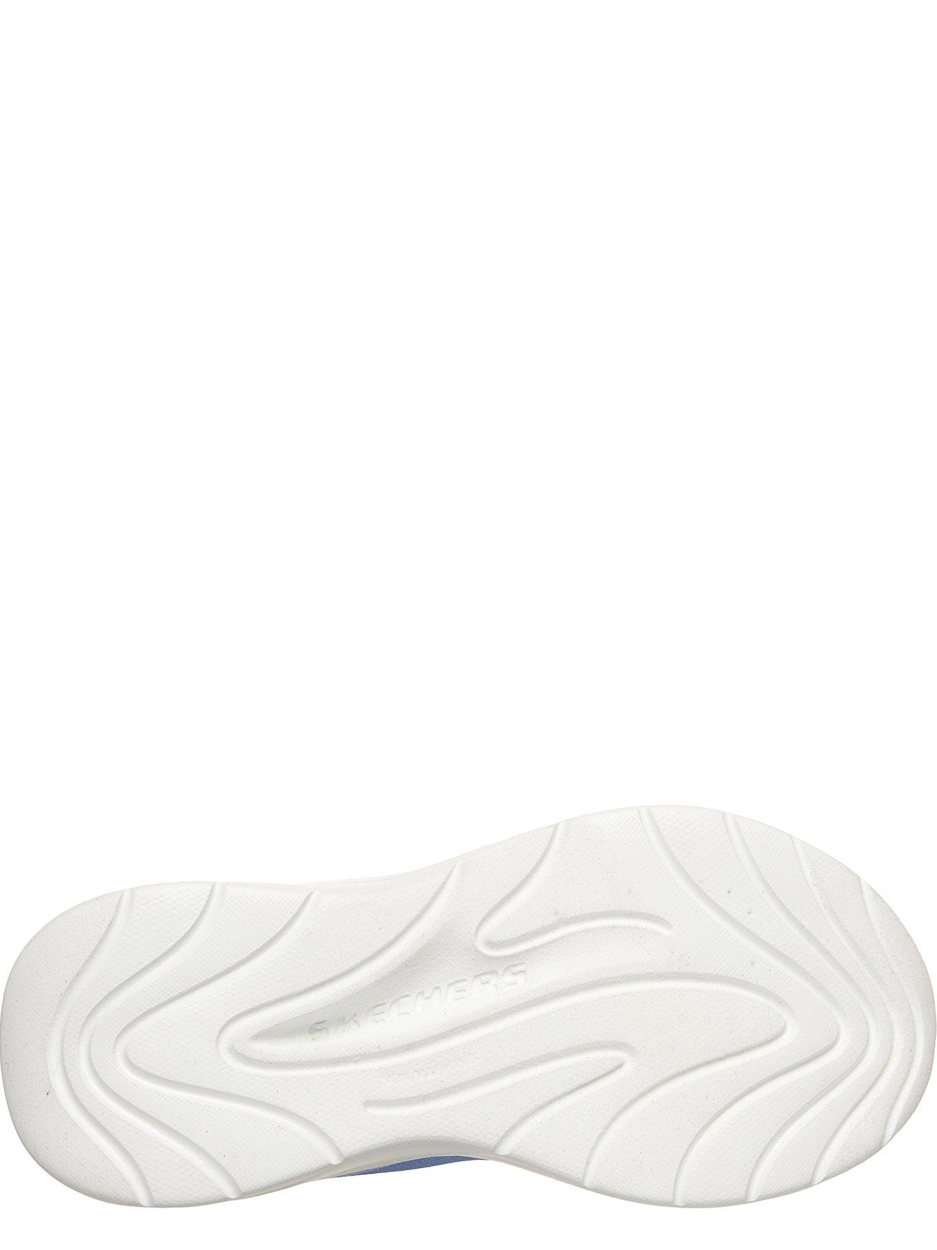 Image 4 of 6 of Skechers Wave 92 Sparkle Mesh Trainer - Periwinkle