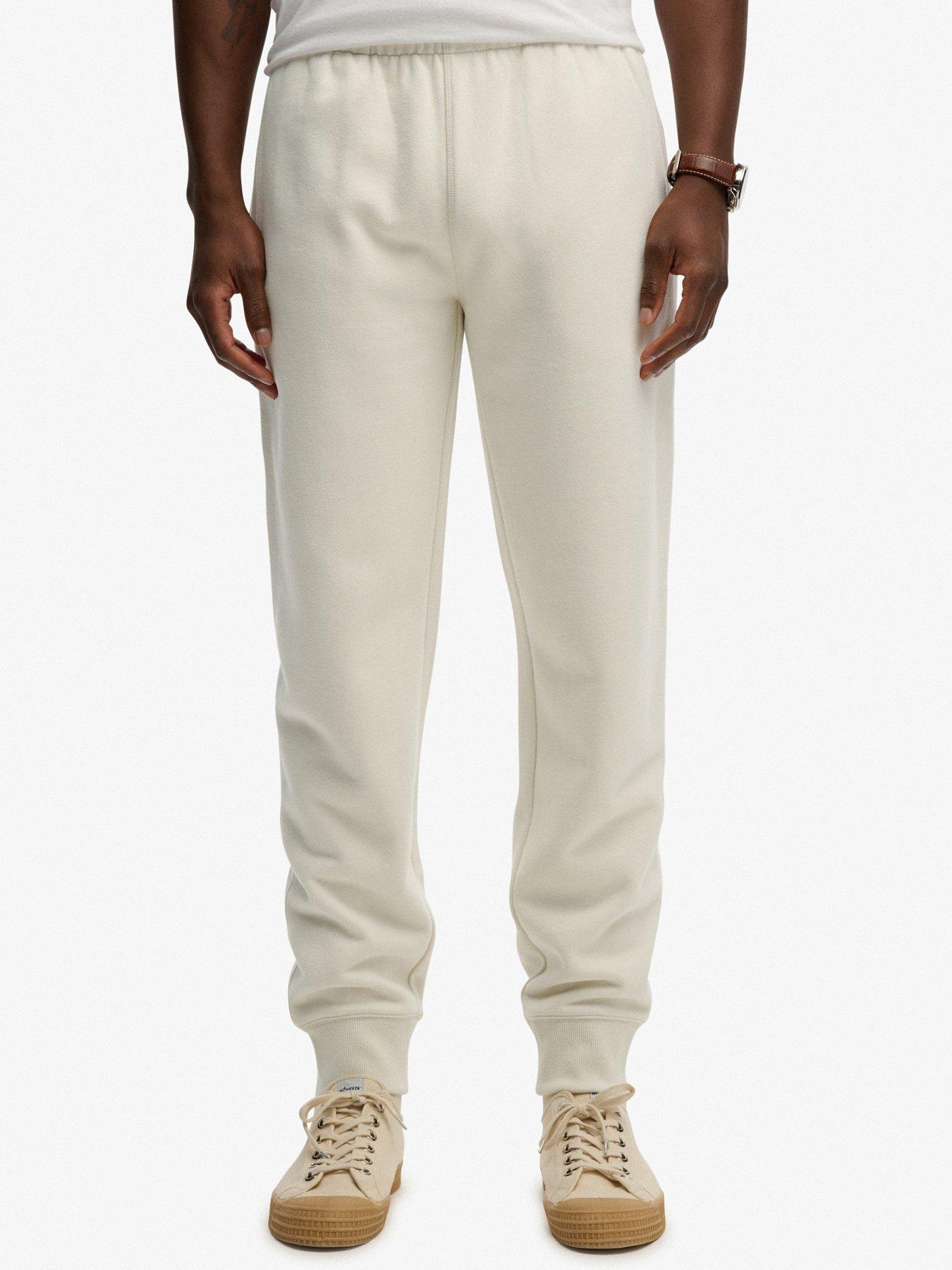 Superdry Essential Logo Joggers - Beige
