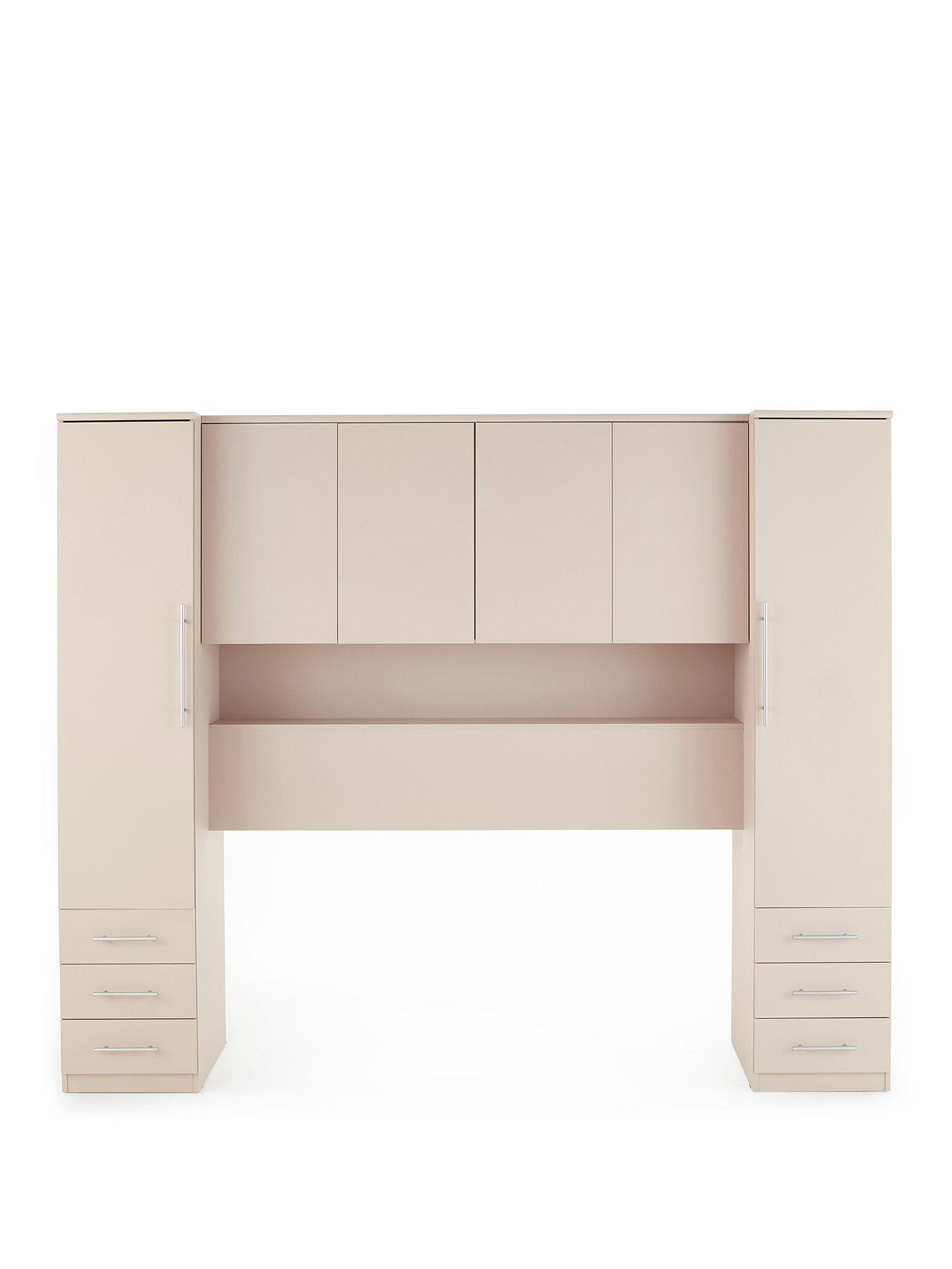 Image 2 of 7 of The Very Collection Prague Overbed Unit - Oatmeal - FSC&reg; Certified