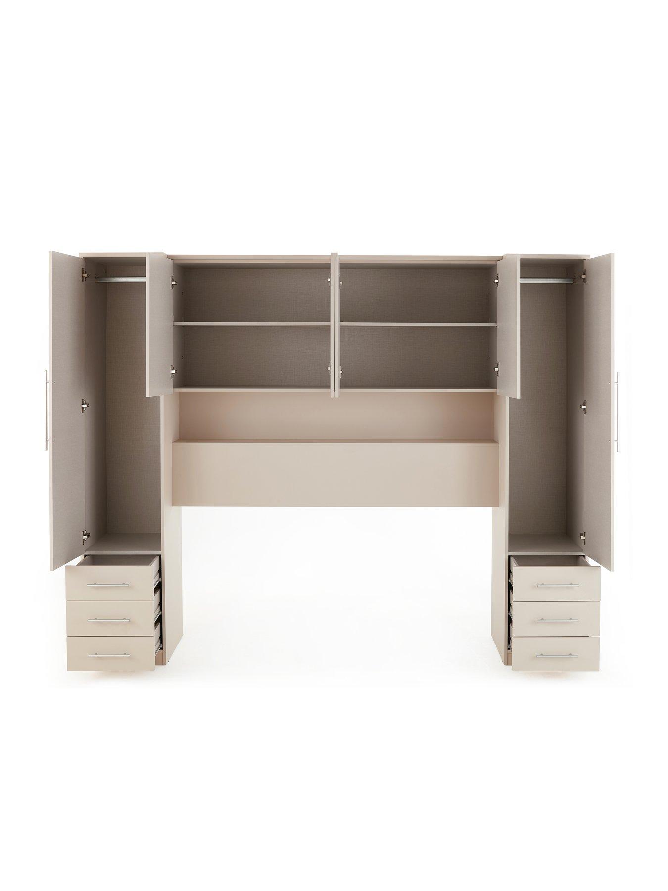 Image 4 of 7 of The Very Collection Prague Overbed Unit - Oatmeal - FSC&reg; Certified