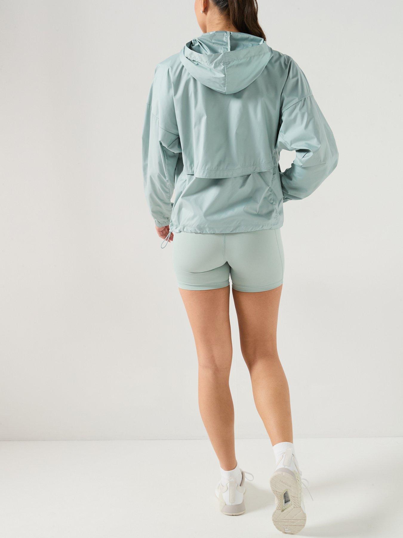 Image 6 of 6 of adidas Womens Training Hyperglam Windbreaker - Wonder Sage