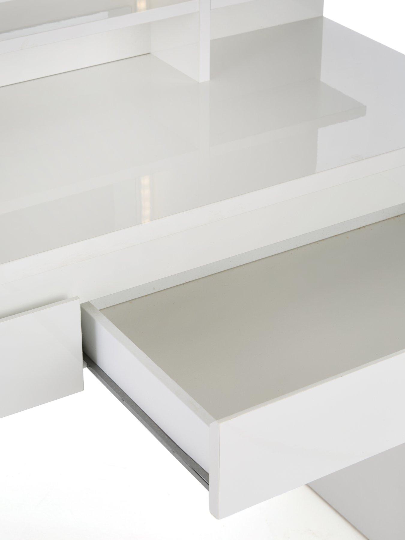 Image 6 of 7 of Very Home Layton Gloss Lit Dressing Table