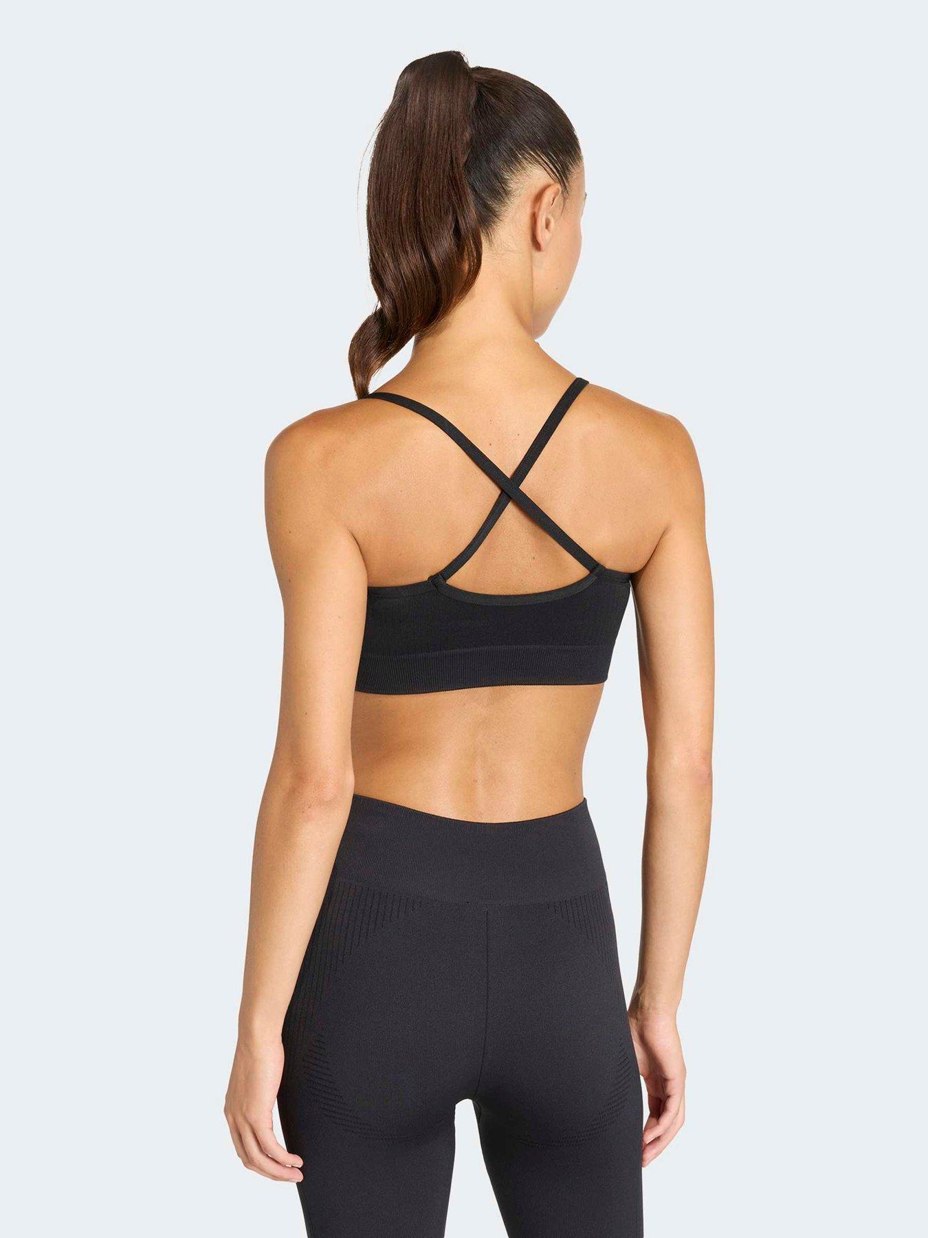  image of adidas-womens-training-workout-essentials-light-support-bra-black