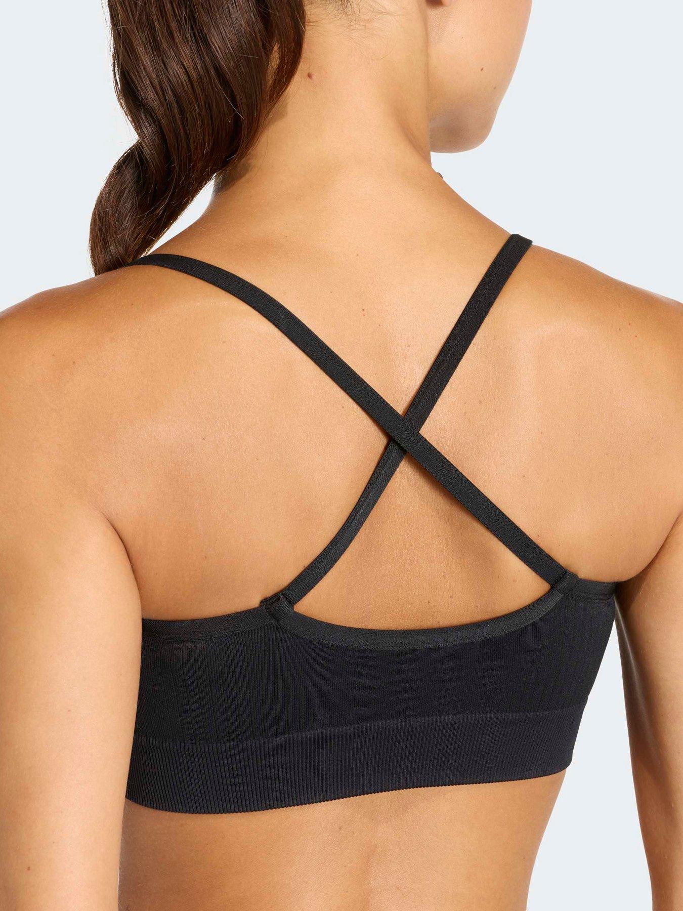  image of adidas-womens-training-workout-essentials-light-support-bra-black