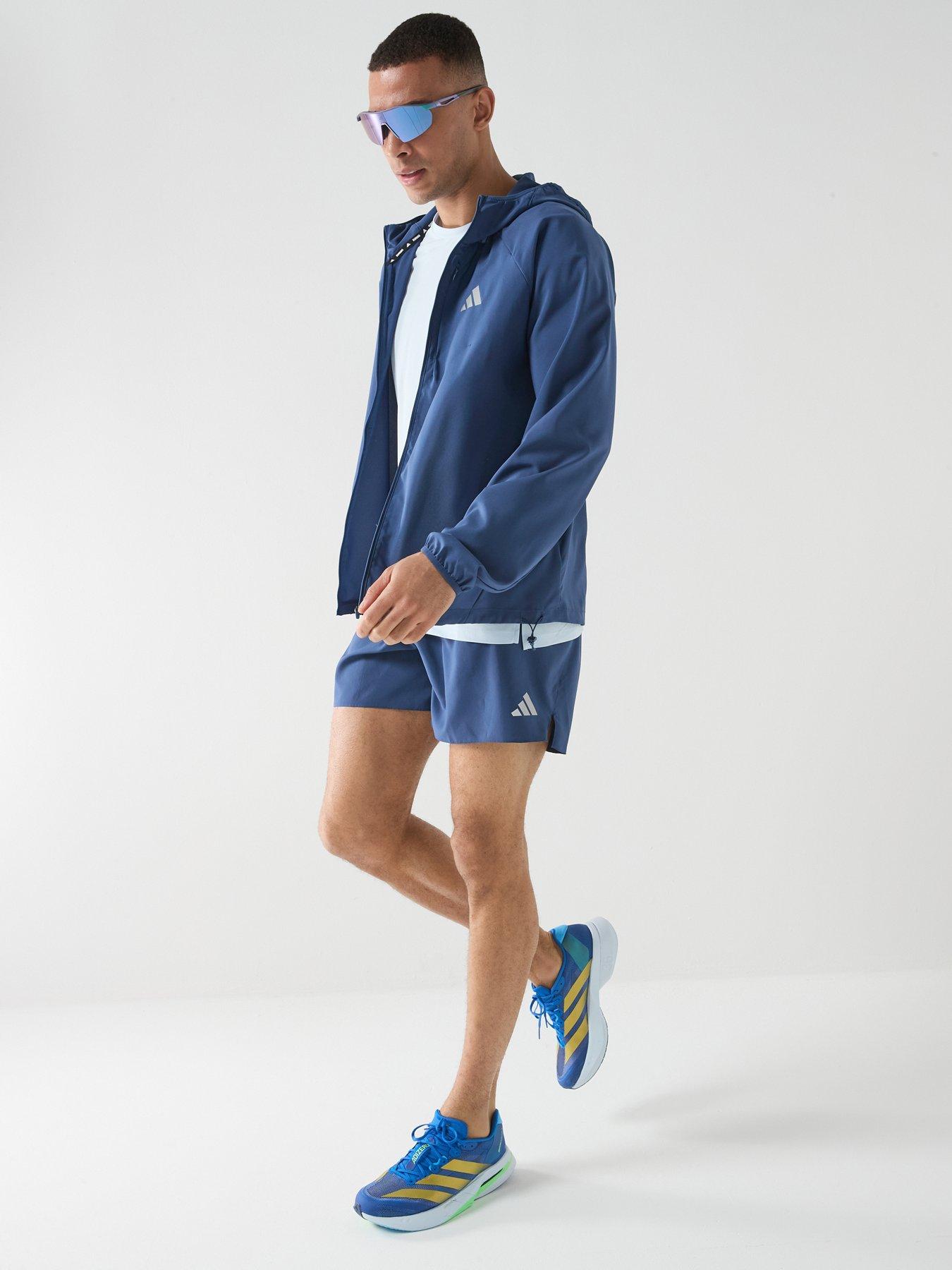  image of adidas-mens-running-adi365-essentials-jacket-indigo