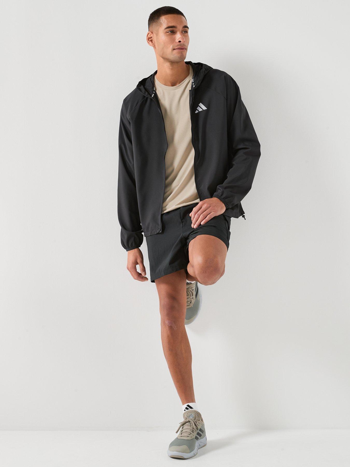  image of adidas-mens-running-adi365-essentials-jacket-black