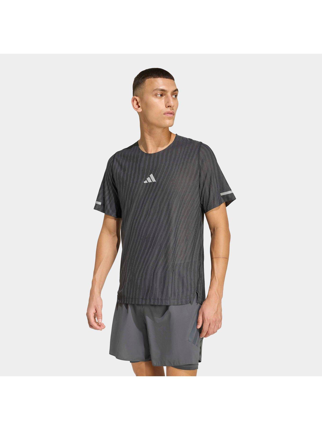 adidas Mens Running Adi365 Climacool T-Shirt - Black