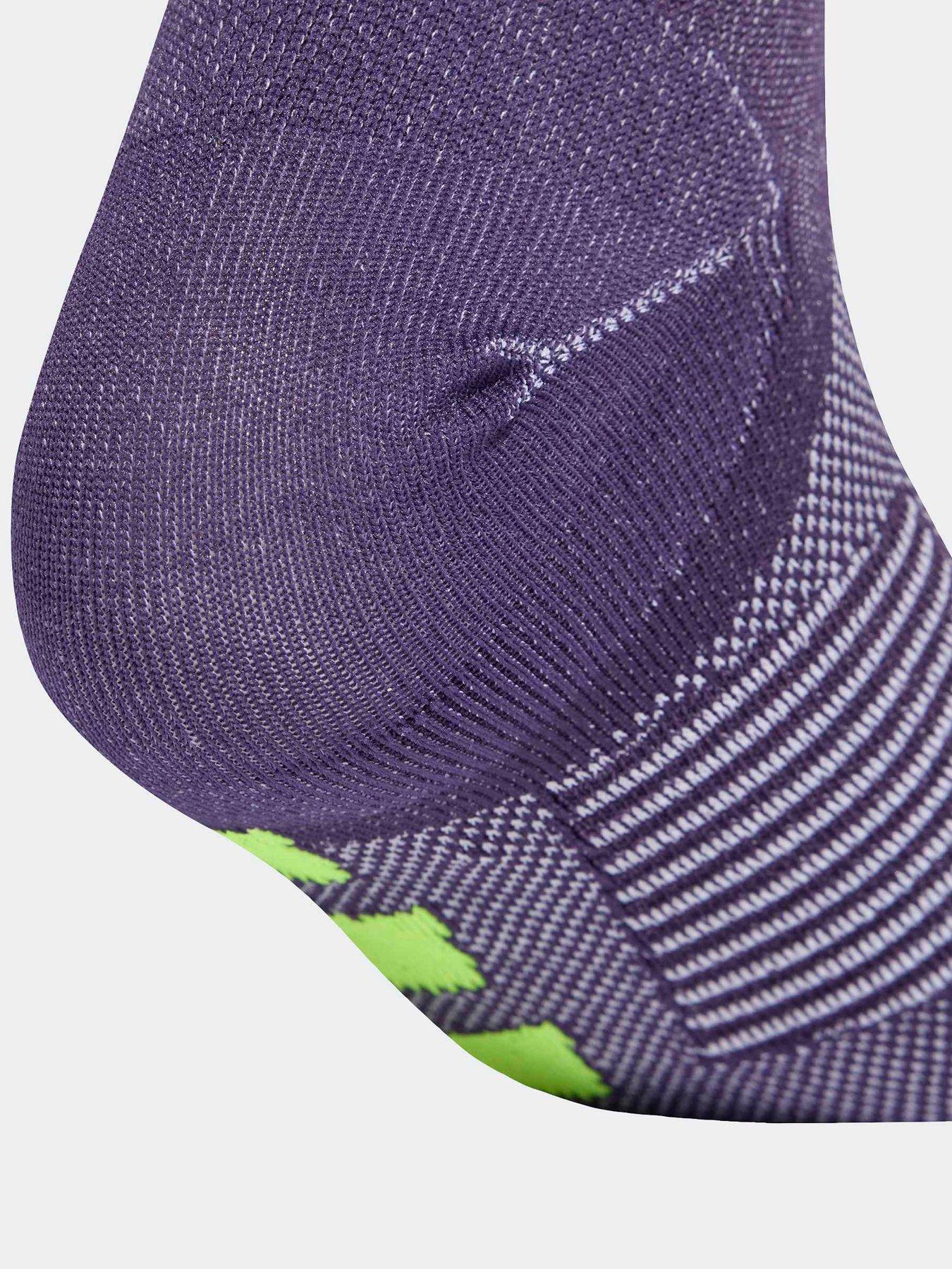 Image 4 of 4 of adidas Unisex Running Adizero Socks - Purple