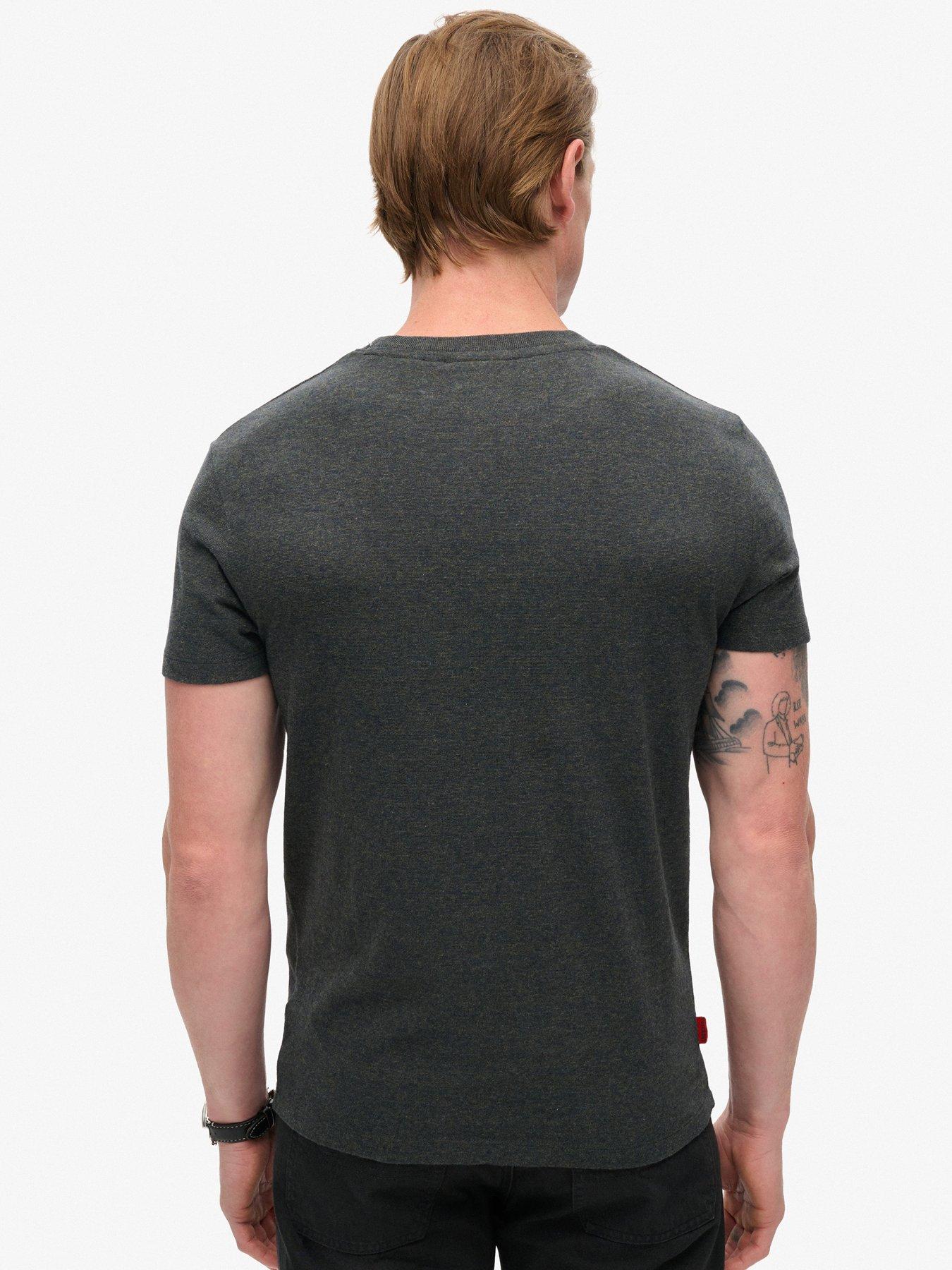  image of superdry-essential-logo-t-shirt-navy