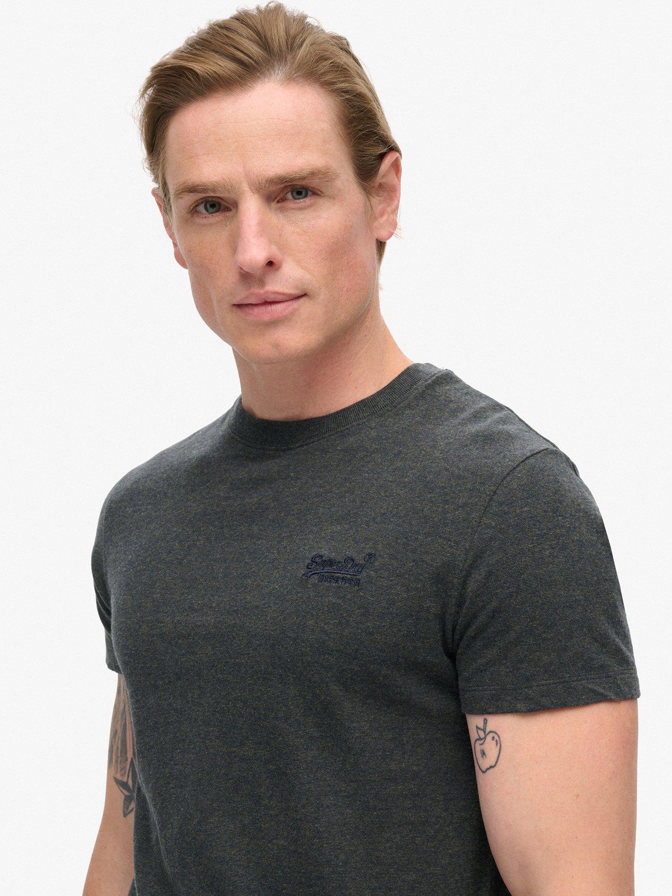  image of superdry-essential-logo-t-shirt-navy