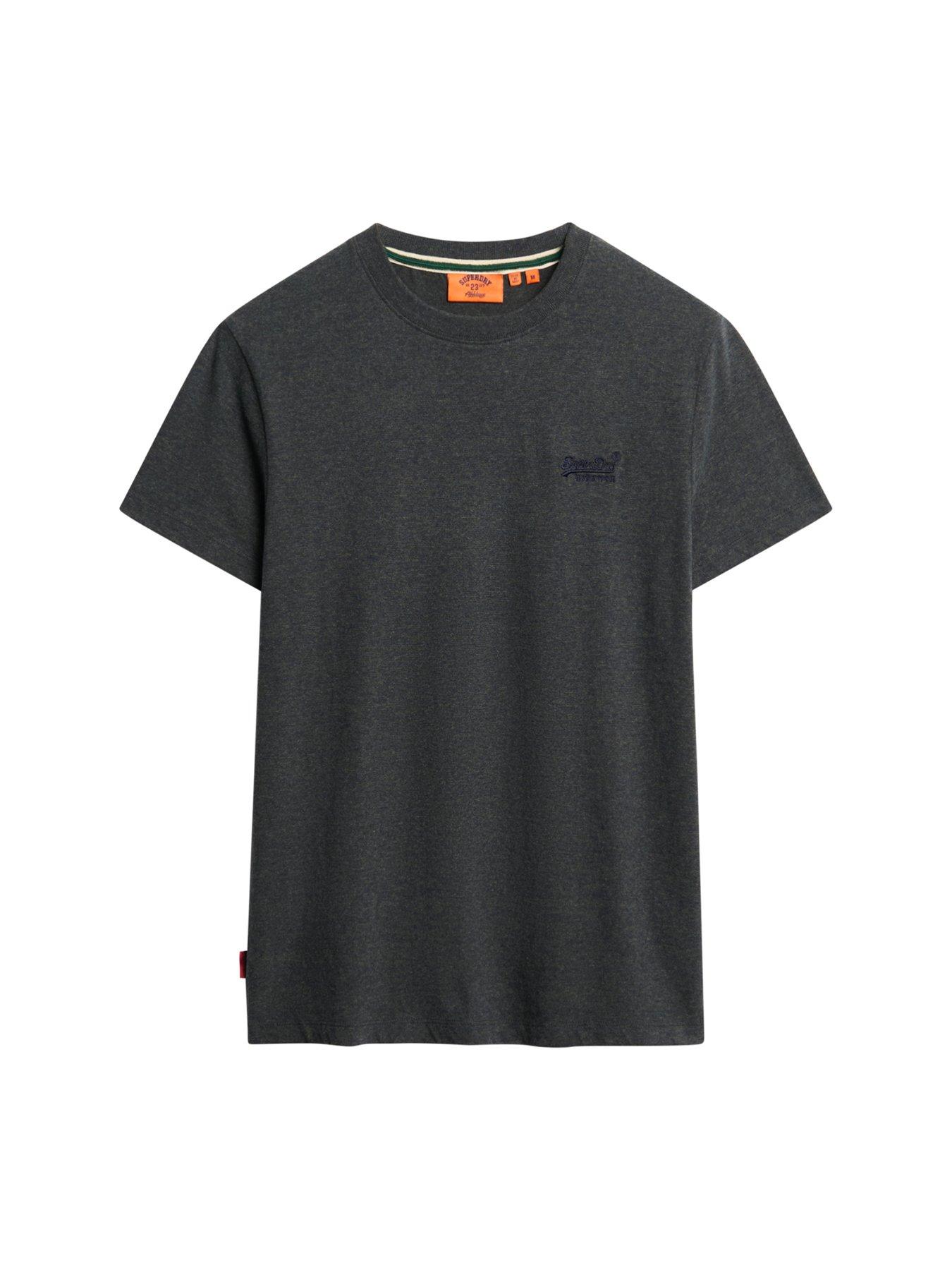  image of superdry-essential-logo-t-shirt-navy