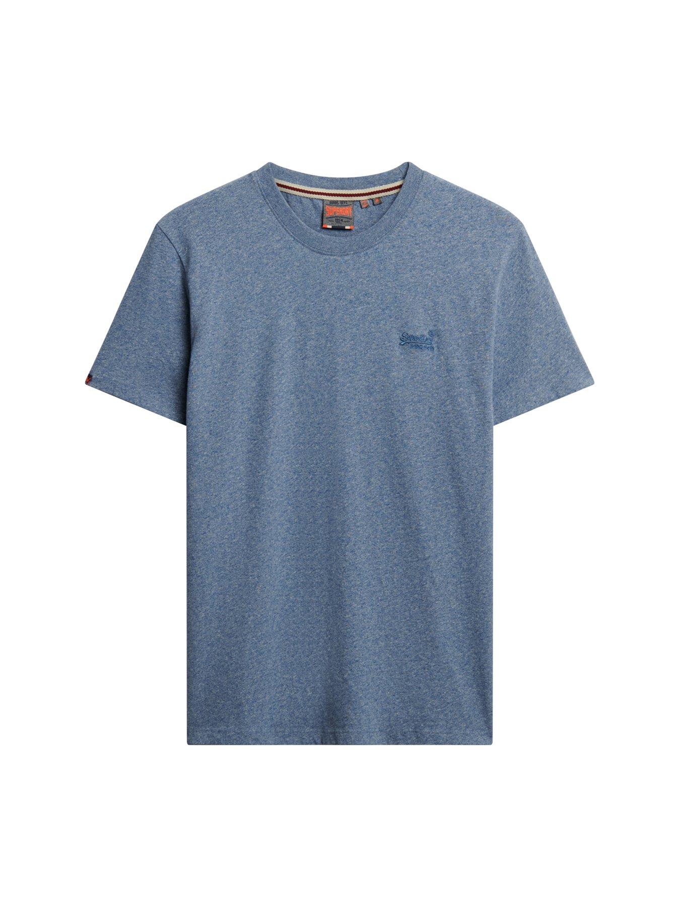 Image 4 of 5 of Superdry Essential Logo T-Shirt - Blue