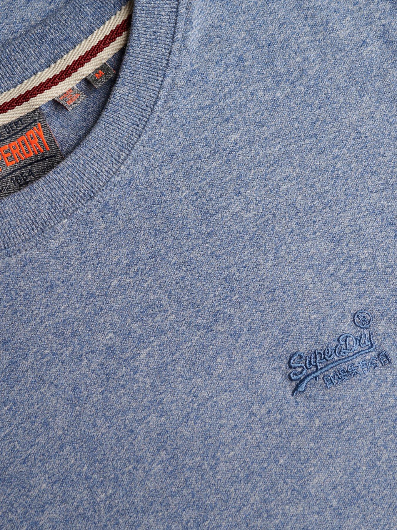 Image 5 of 5 of Superdry Essential Logo T-Shirt - Blue