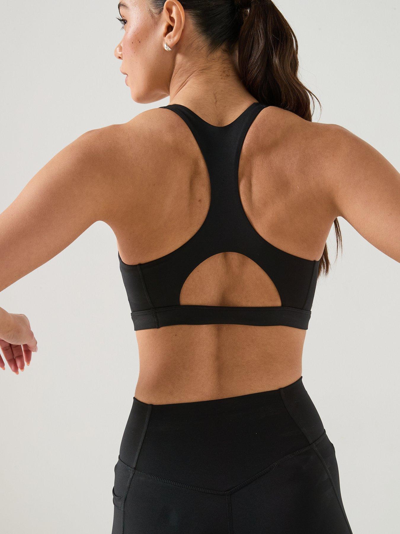 stillFront image of adidas-womens-training-workout-essentials-medium-support-bra-black