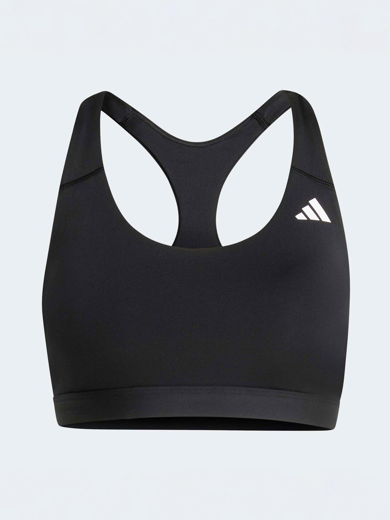  image of adidas-womens-training-workout-essentials-medium-support-bra-black