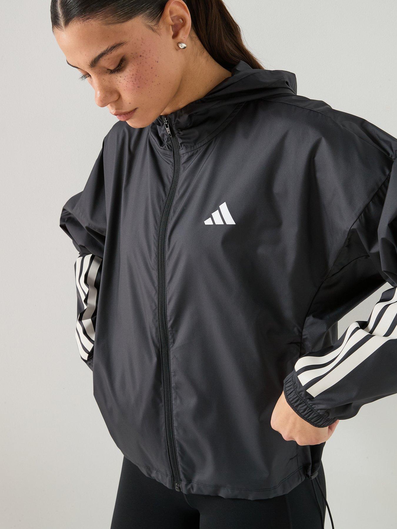  image of adidas-womens-training-hyperglam-windbreaker-black