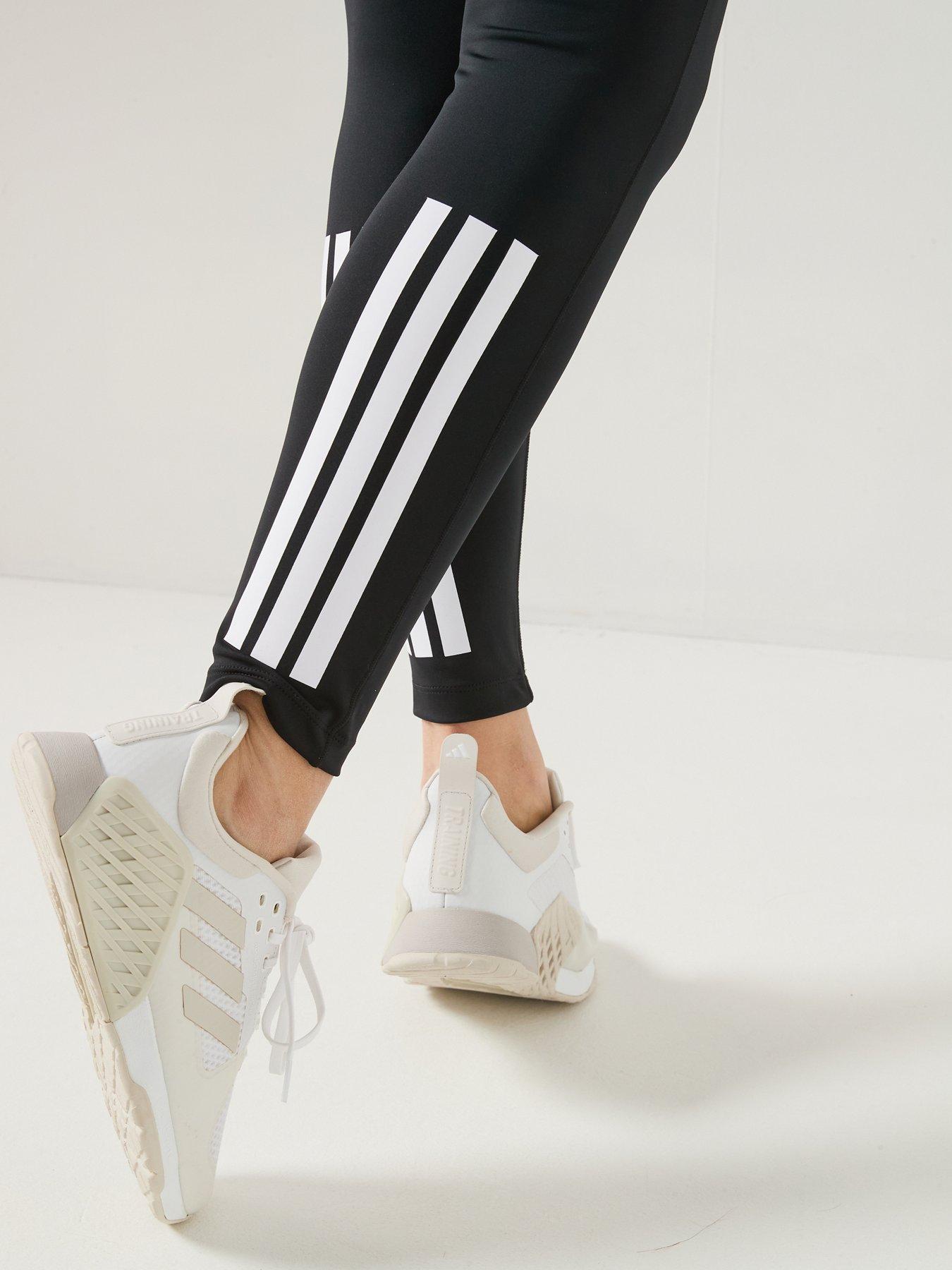  image of adidas-womens-training-hyperglam-tights-black