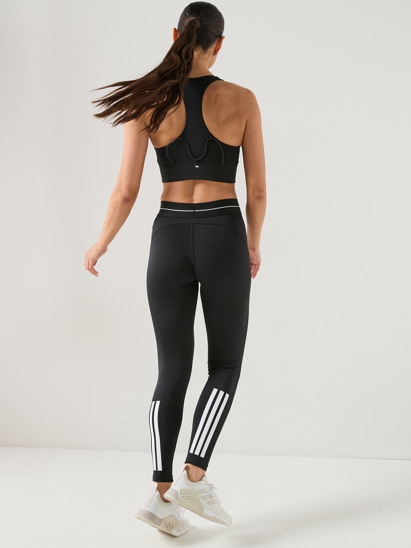  image of adidas-womens-training-hyperglam-tights-black