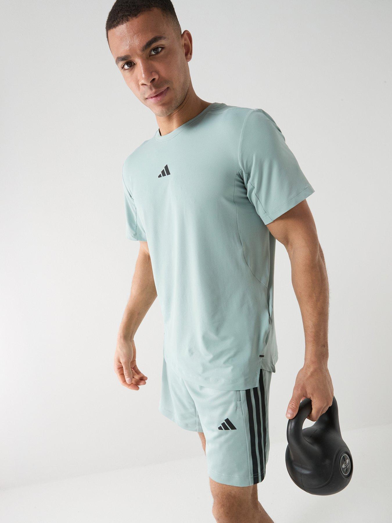 adidas Mens Training Power T-Shirt - Green
