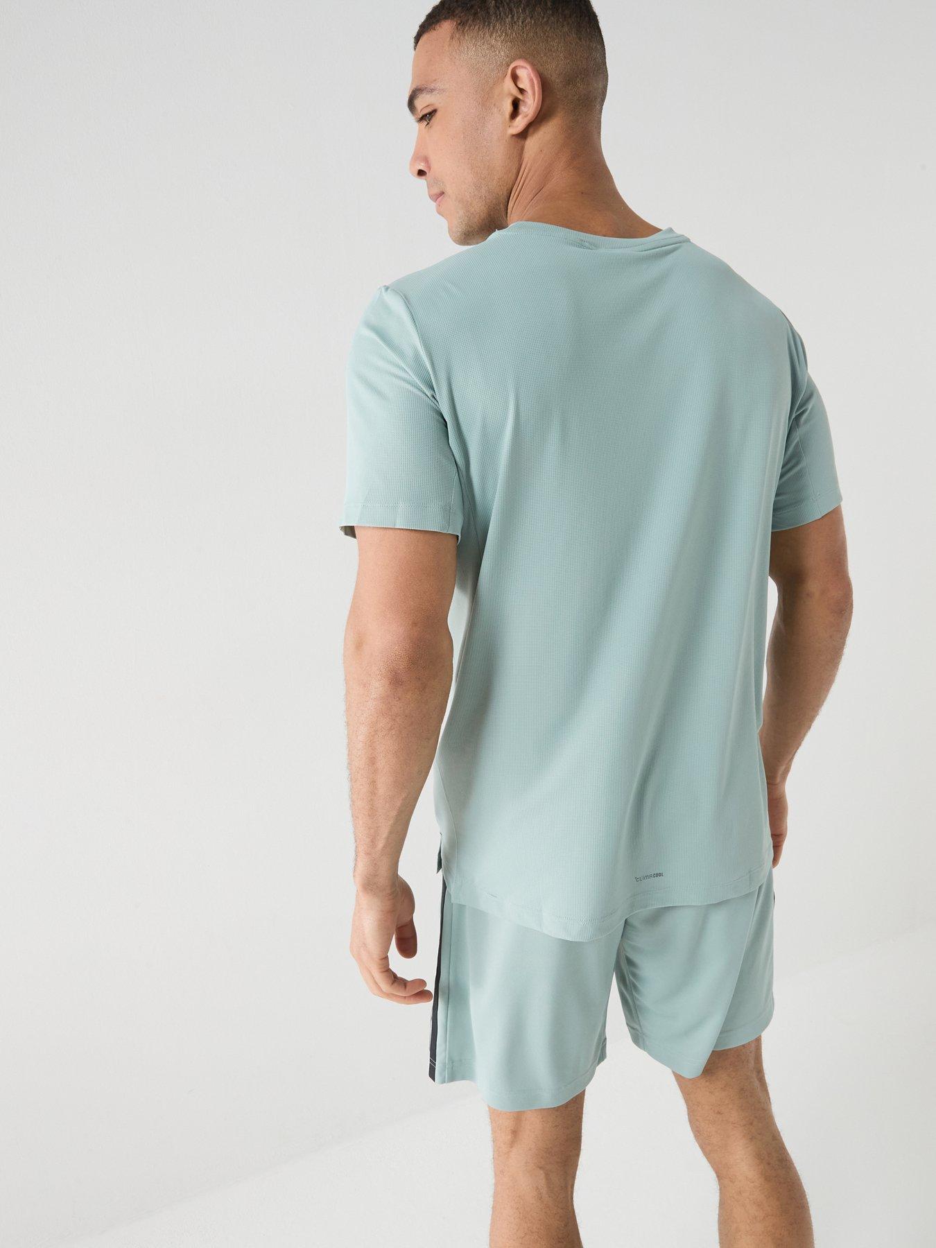 Image 2 of 7 of adidas Mens Training Power T-Shirt - Green