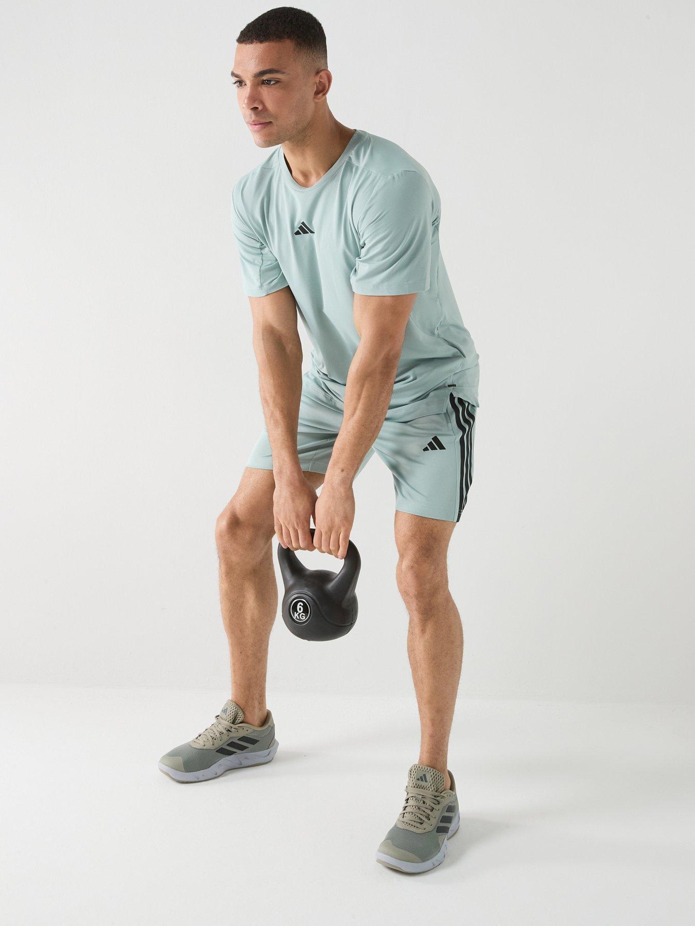 Image 5 of 7 of adidas Mens Training Power T-Shirt - Green