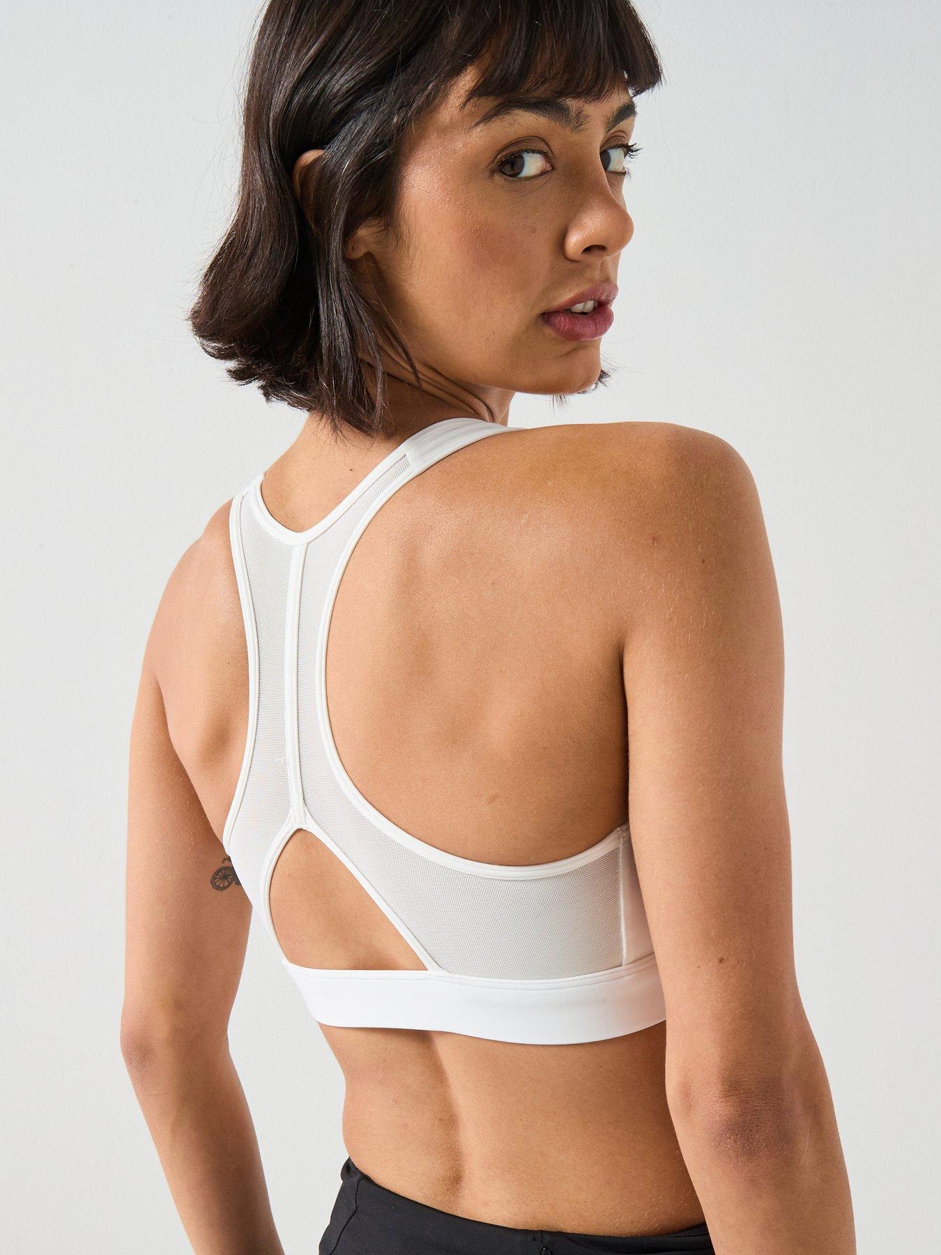  image of adidas-womens-training-workout-essentials-medium-support-bra-white