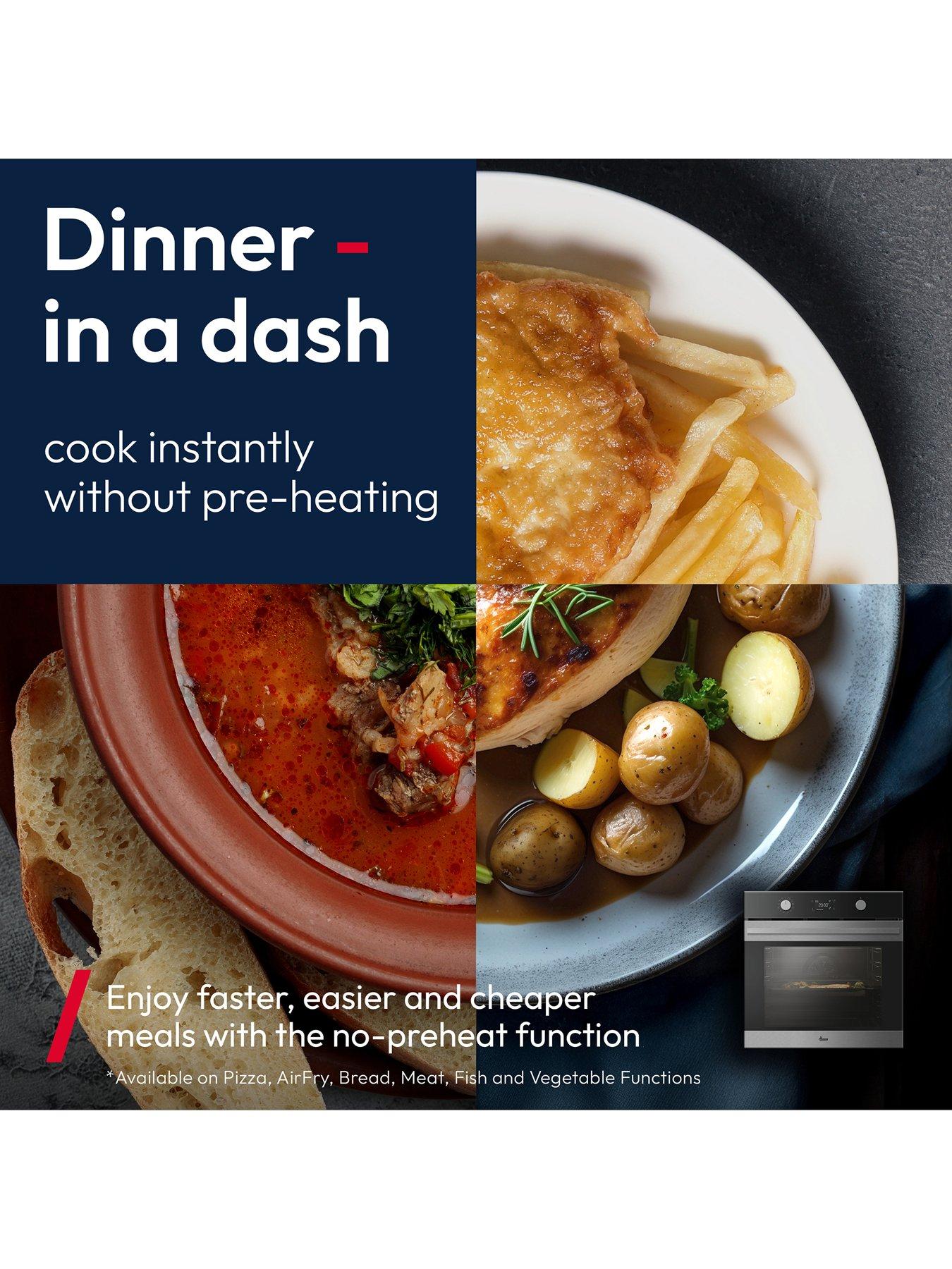  image of hoover-ho6-m5c3ytb-single-oven-with-wifi-matt-black