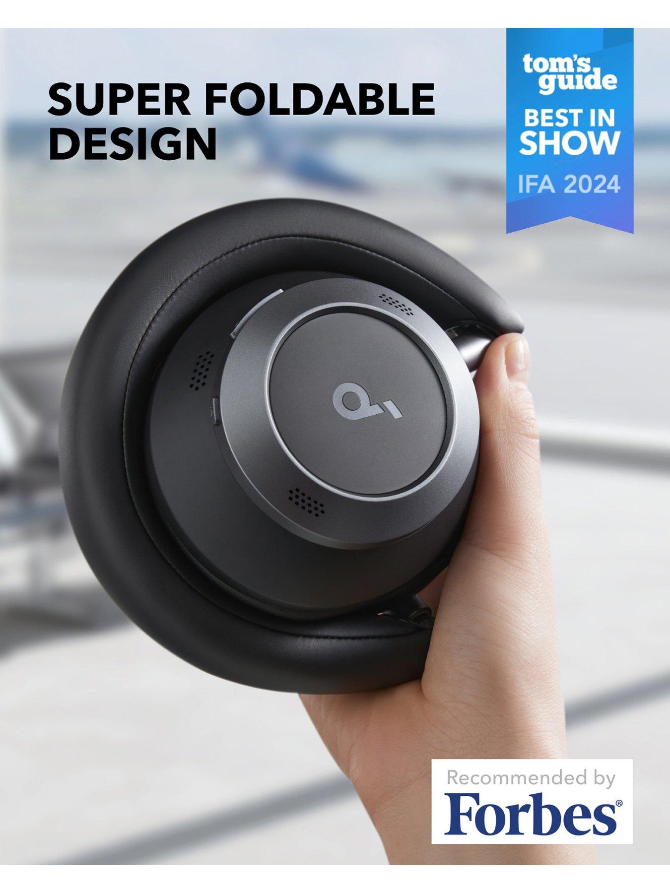  image of soundcore-space-one-pro-wireless-noise-cancelling-headphones--black