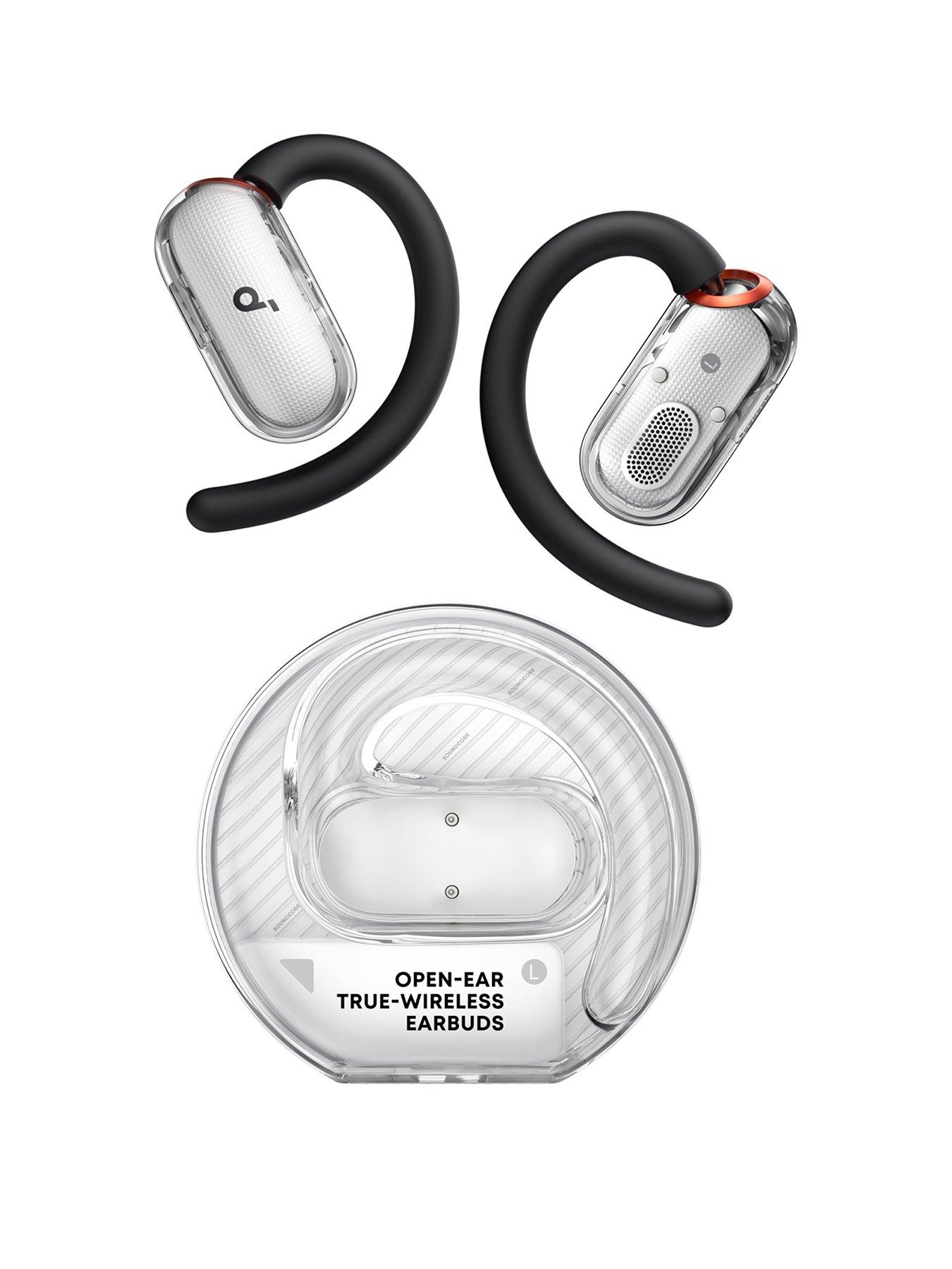 Soundcore V40i Wireless Adjustable Open-Ear Earbuds- White