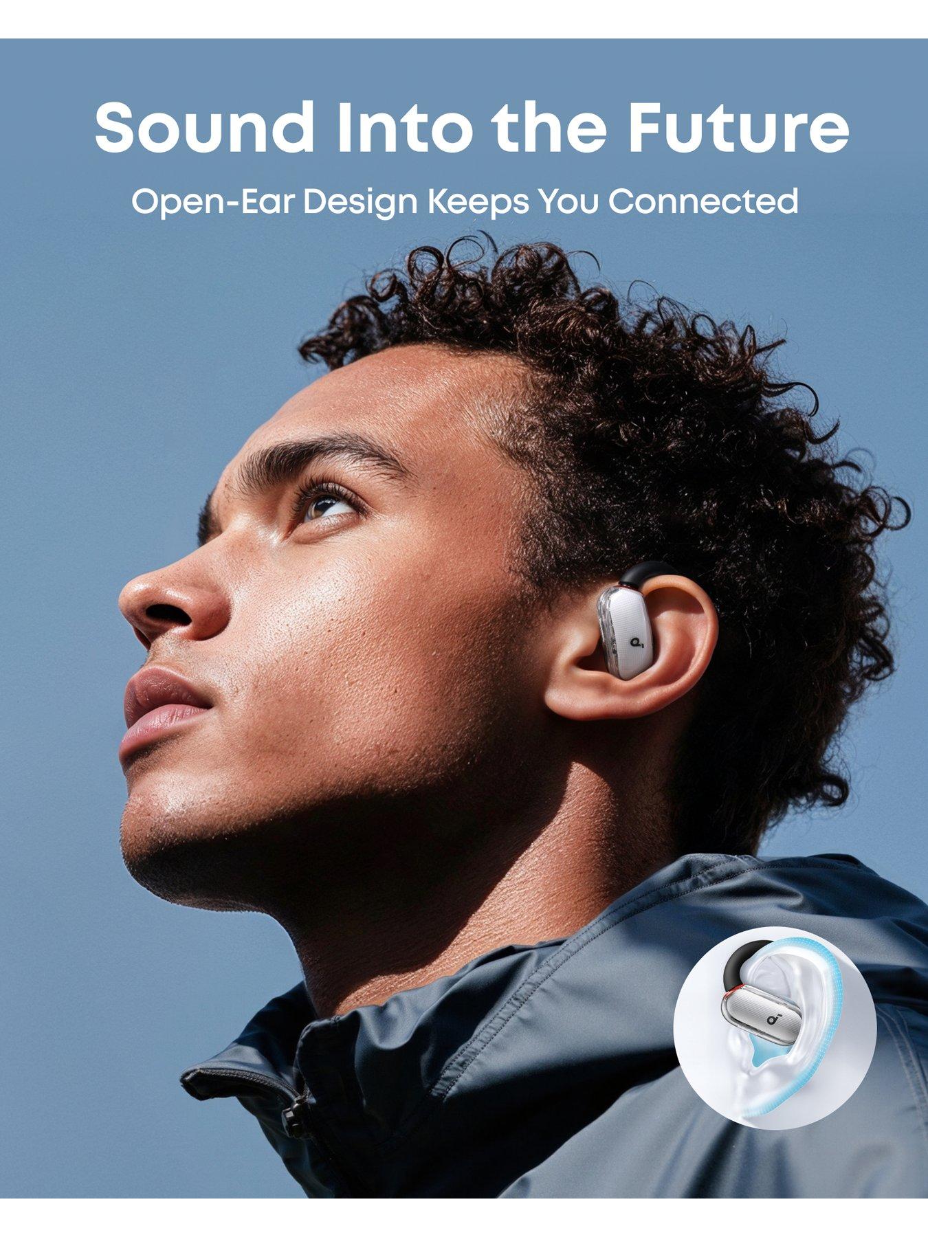 Image 3 of 8 of Soundcore V40i Wireless Adjustable Open-Ear Earbuds&nbsp;- White