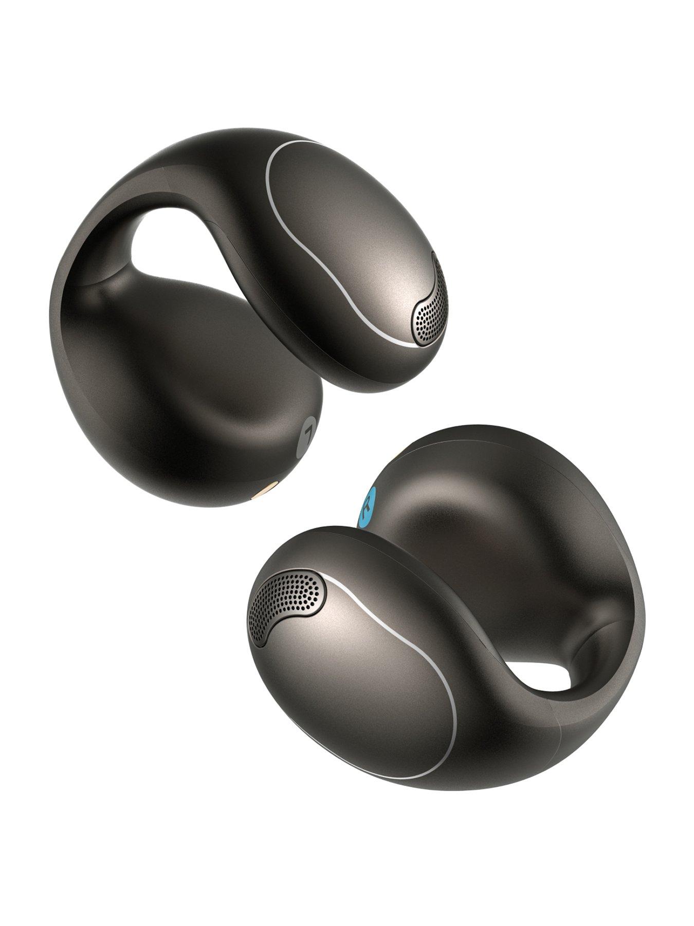 Soundcore C40i Wireless Open-Ear Clip-On Earbuds- Dark Grey